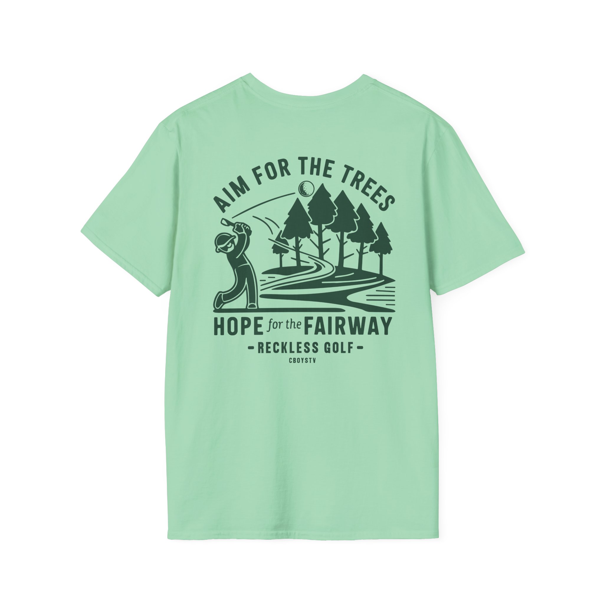 Cboystv Fairway Unisex Softstyle T-Shirt - Image 20