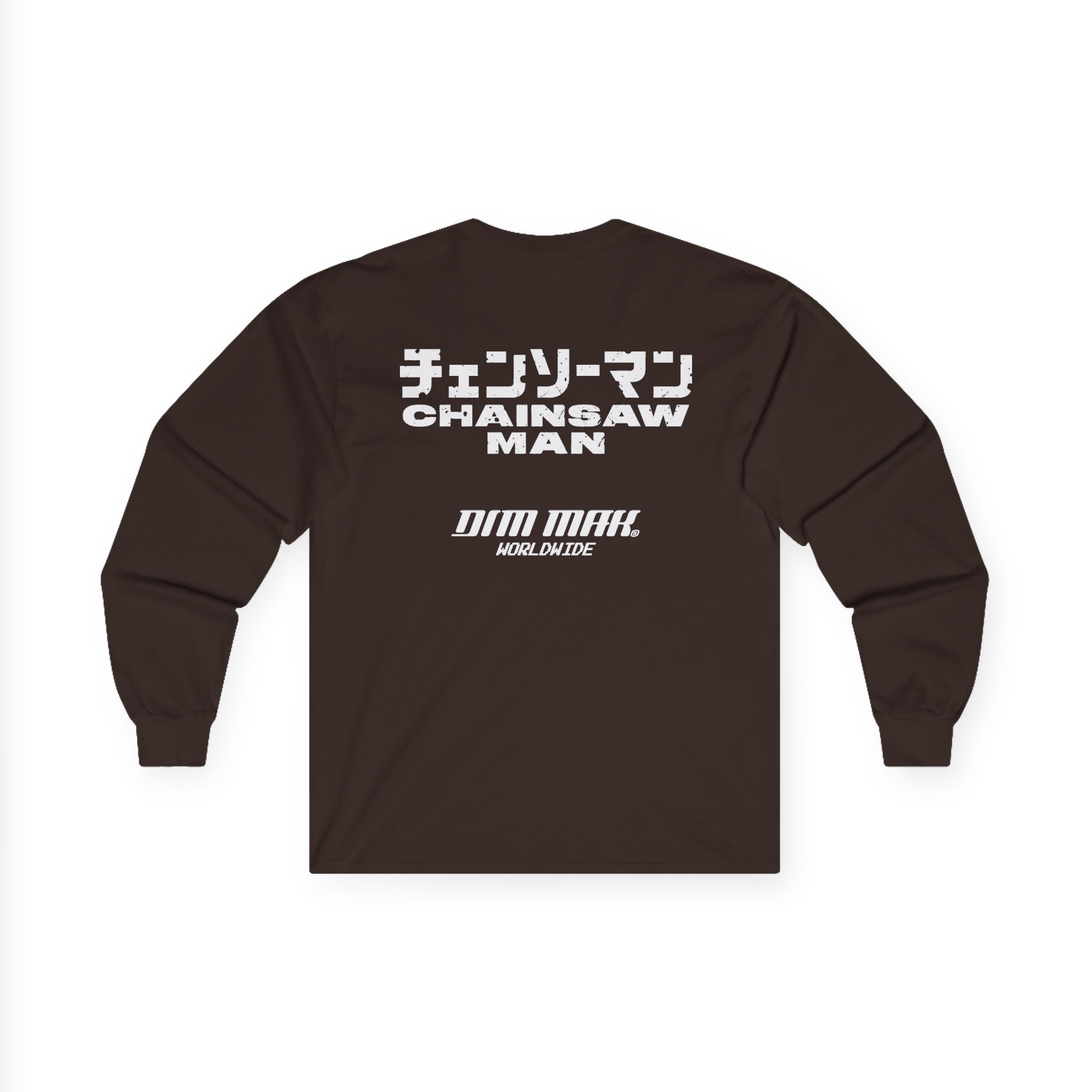 Chainsaw Man X Dim Mak Horror Unisex Ultra Cotton Long Sleeve Tee - Image 4