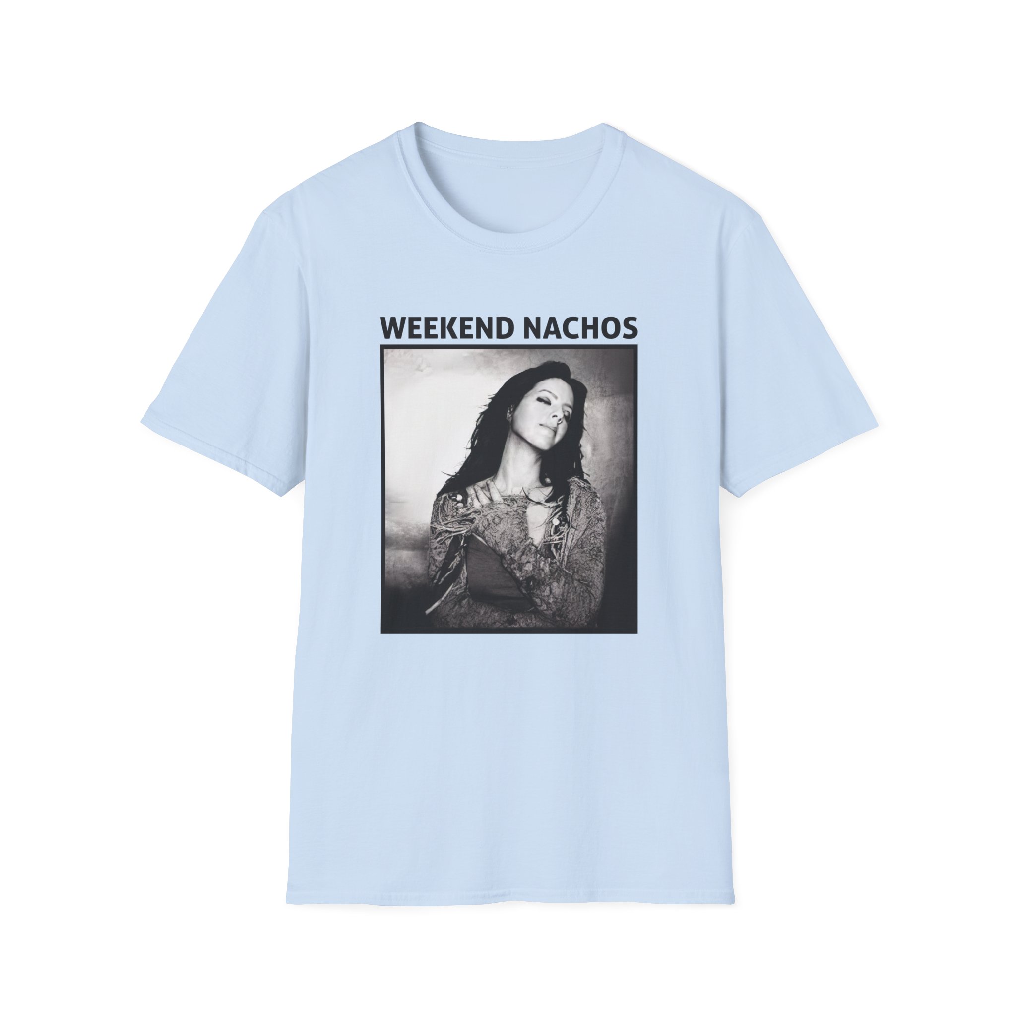 Weekend Nachos Sarah Unisex Softstyle T-Shirt - Image 17