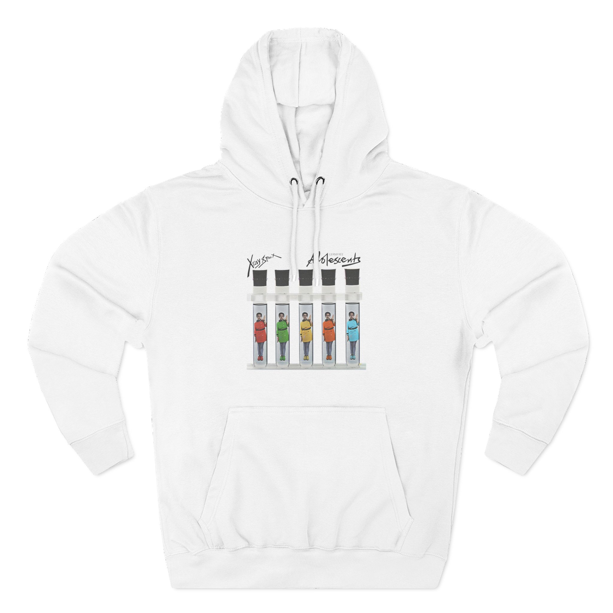 X-ray Spex Germ Free Five Tube Three-panel Fleece Hoodie - Image 3