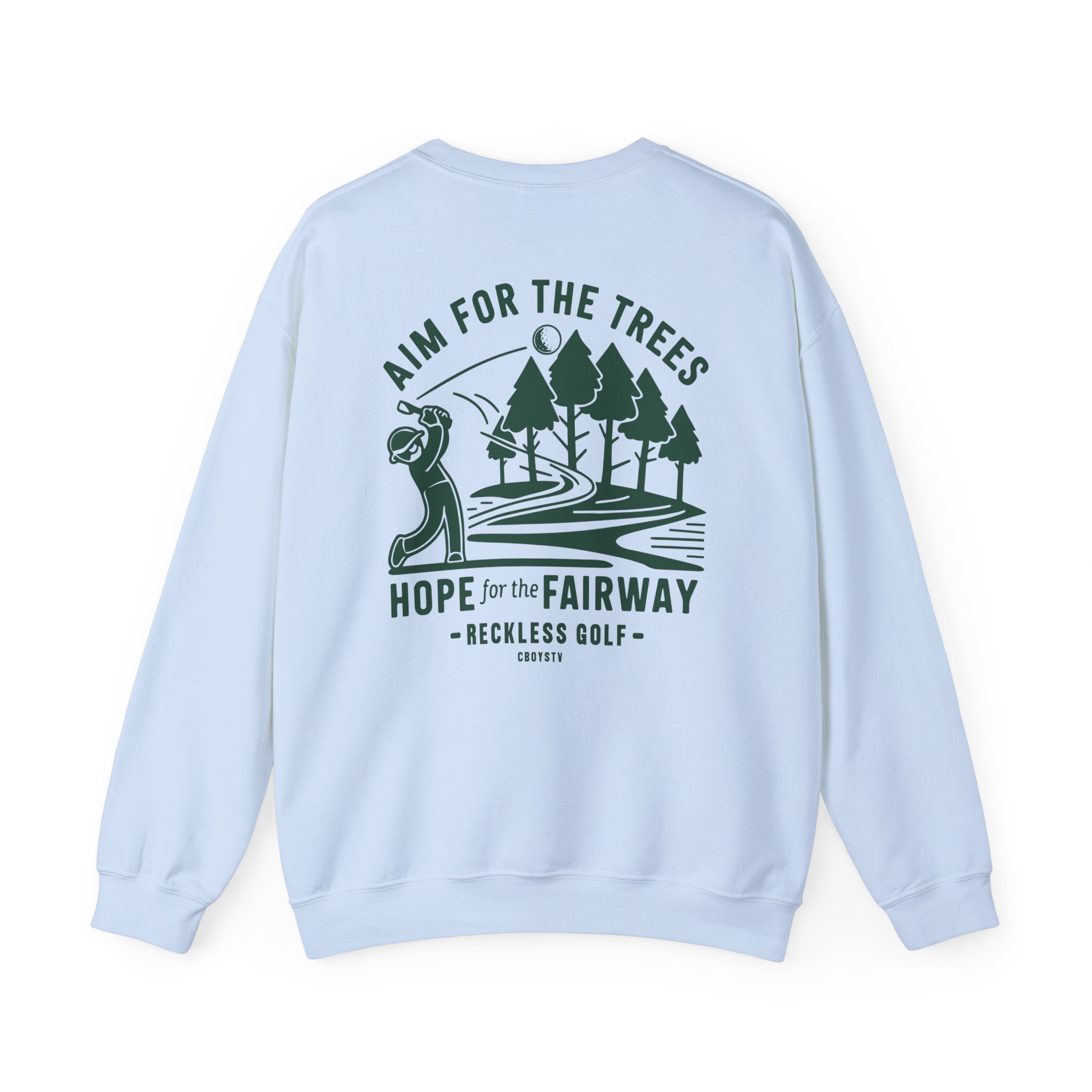 Cboystv Fairway Unisex Heavy Blend™ Crewneck Sweatshirt - Image 12