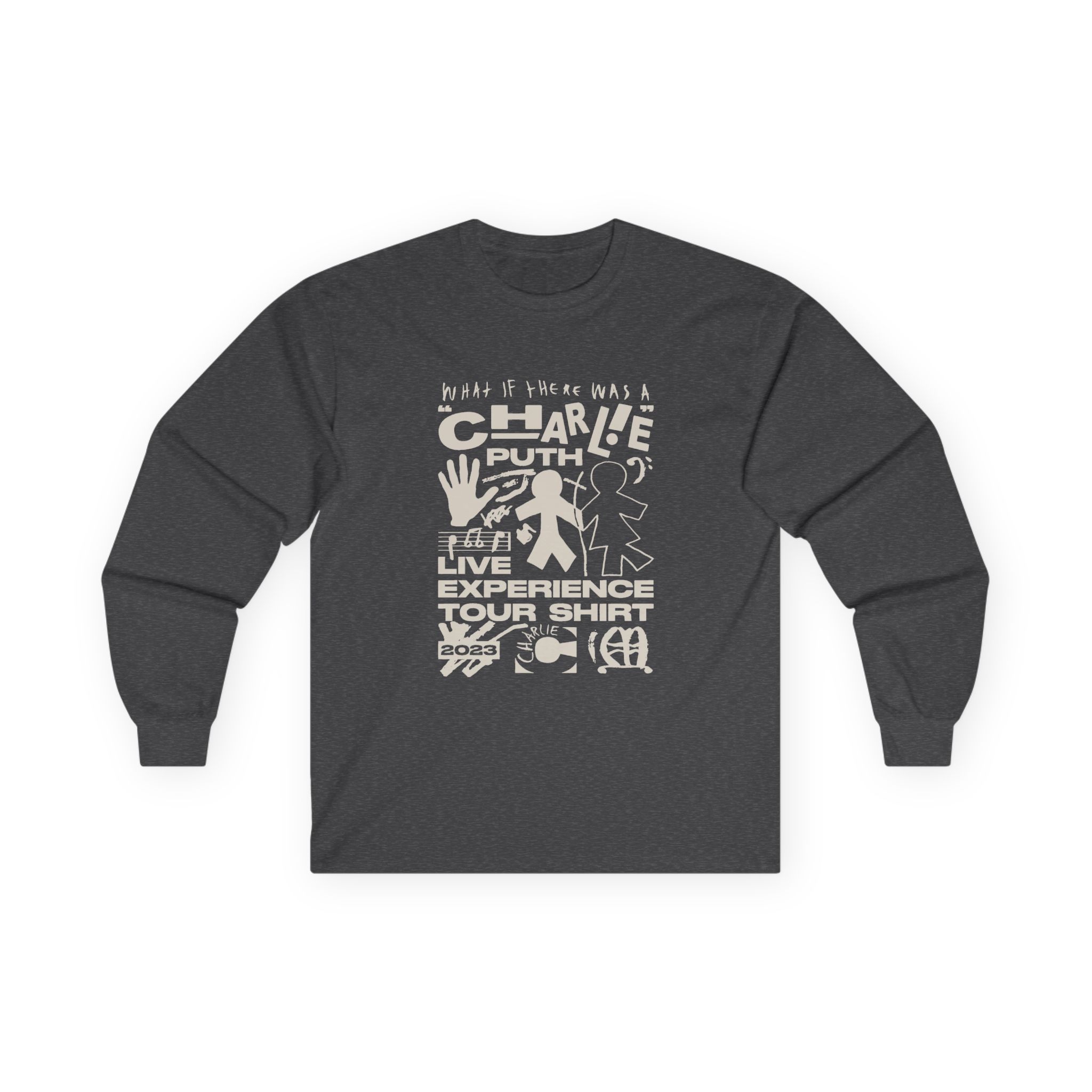 Charlie Puth What If There Was A Tour Unisex Ultra Cotton Long Sleeve Tee - Image 9