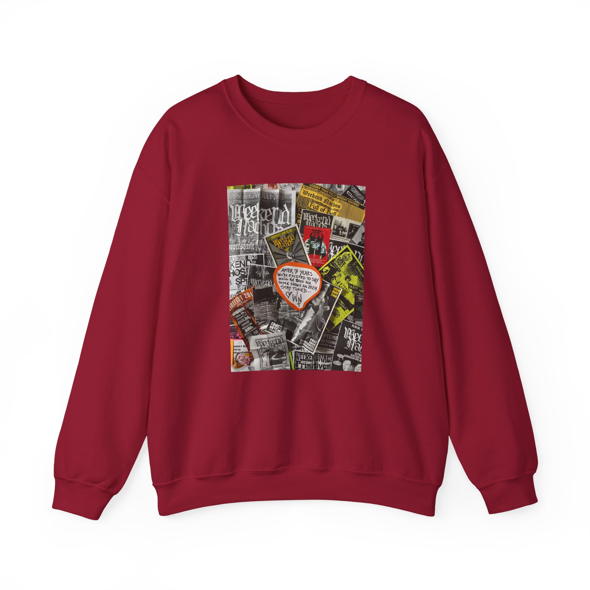 Weekend Nachos Unisex Heavy Blend™ Crewneck Sweatshirt - Image 27