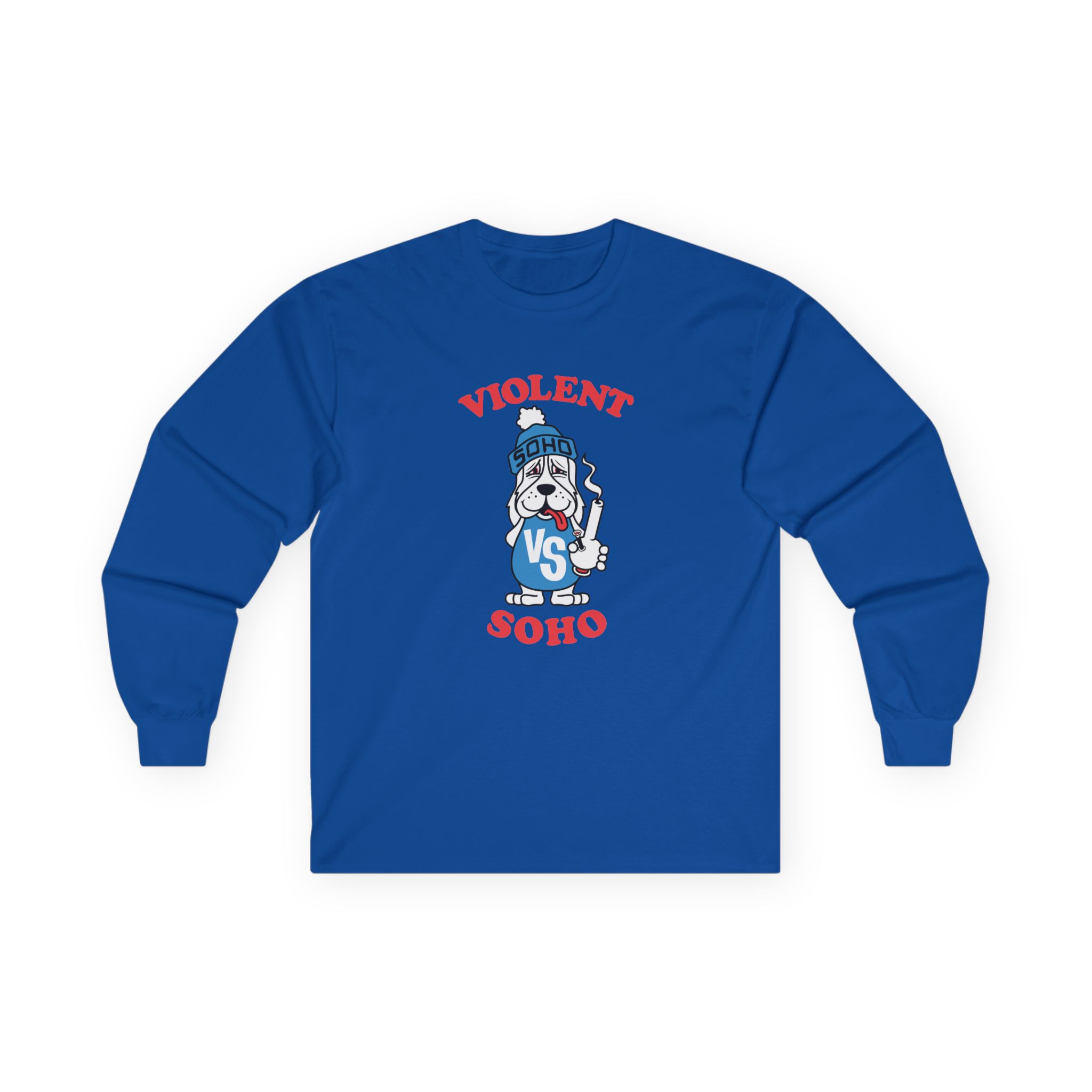 Violent Soho Slushed Puppy Unisex Ultra Cotton Long Sleeve Tee - Image 17