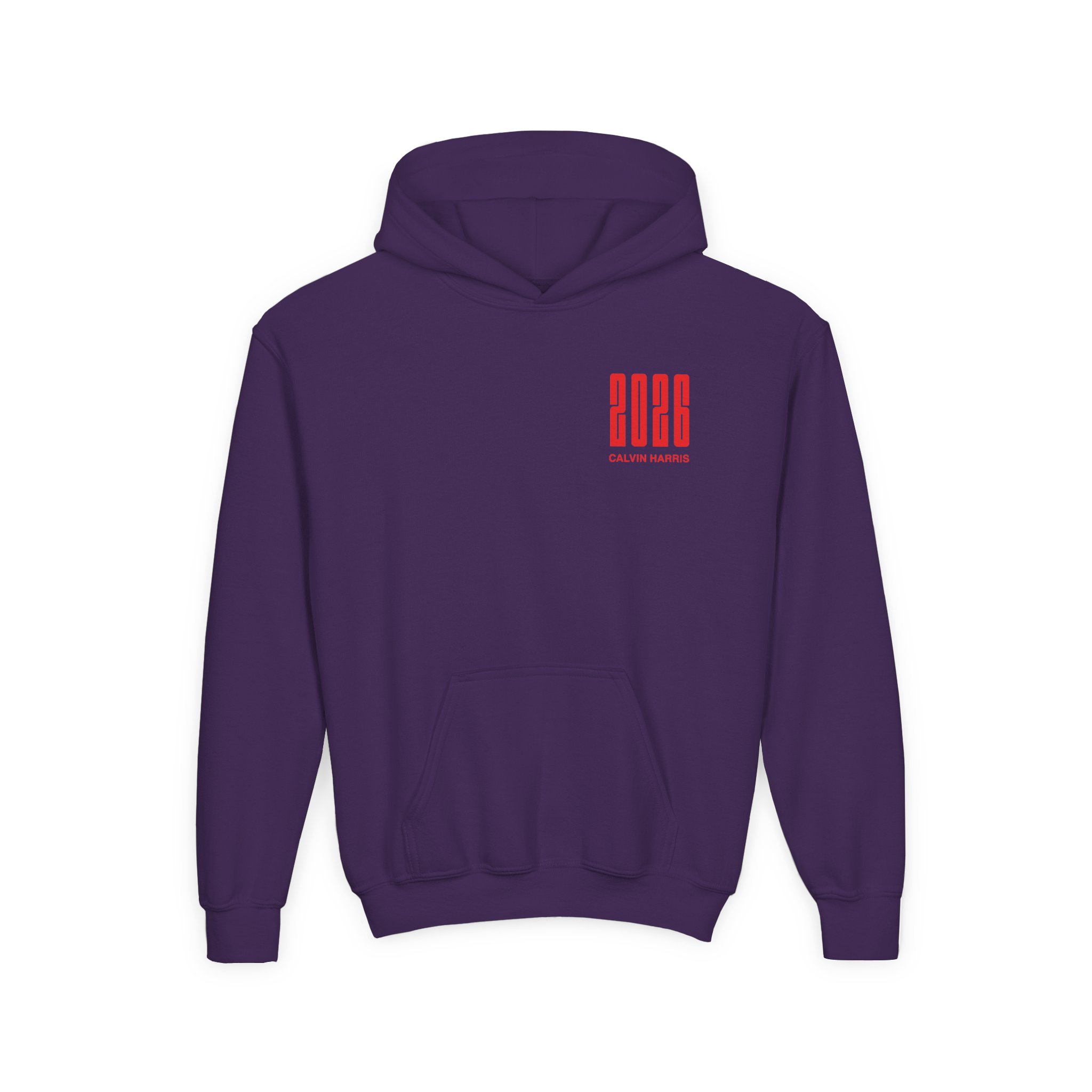 Youth Calvin Harris Malahide Castle Tour Heavy Blend Hooded Sweatshirt - Image 11