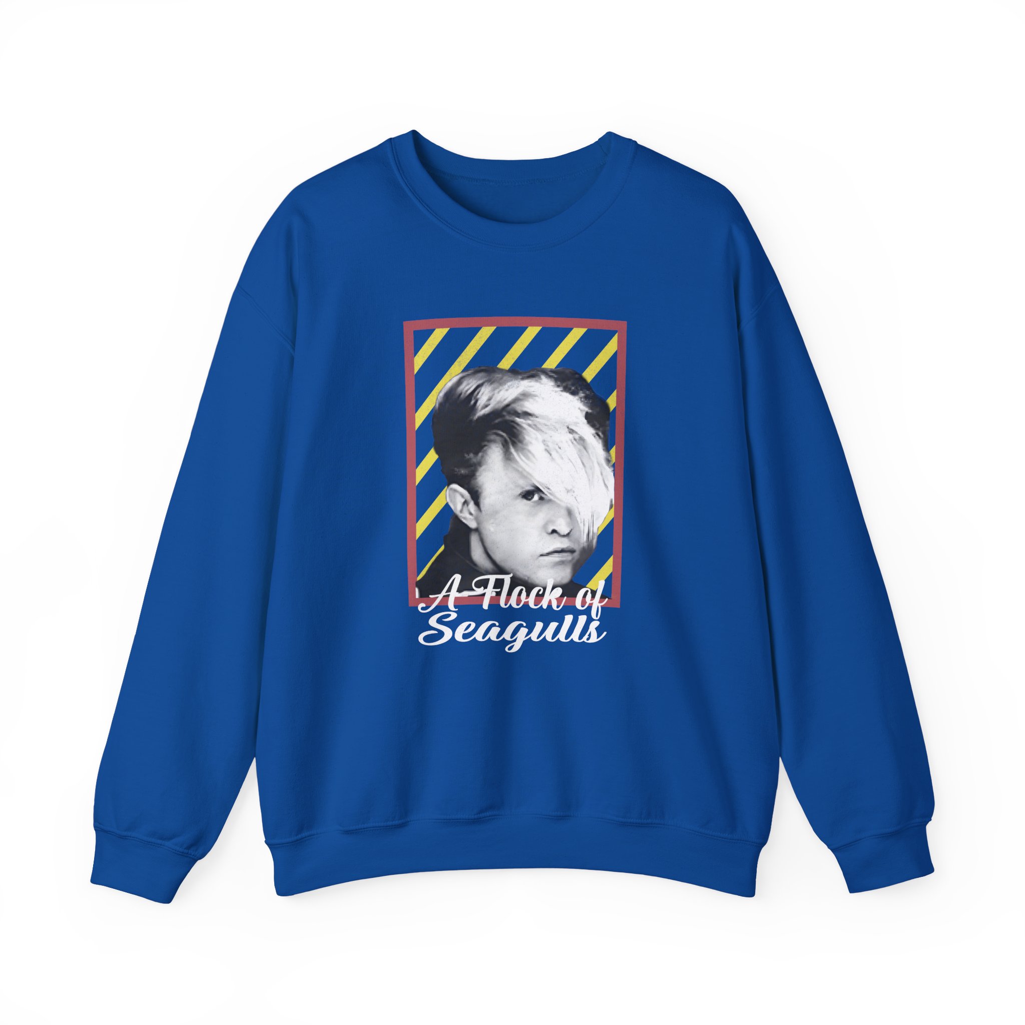 A Flock of Seagulls Neon Unisex Heavy Blend™ Crewneck Sweatshirt - Image 11