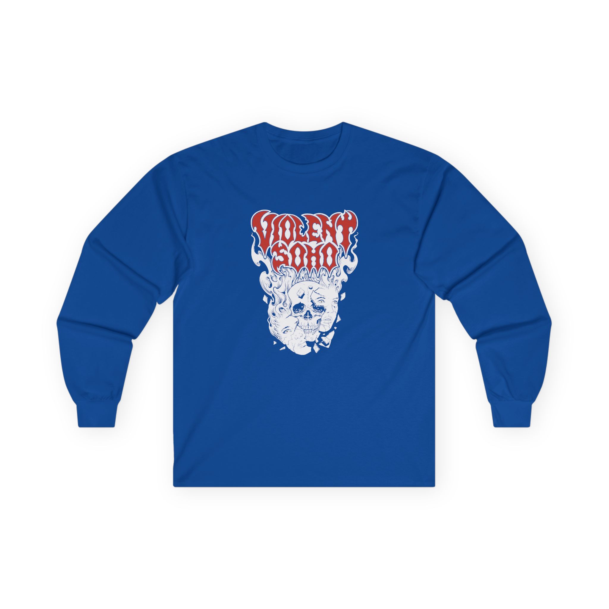 Violent Soho Murdoch Skull Unisex Ultra Cotton Long Sleeve Tee - Image 11