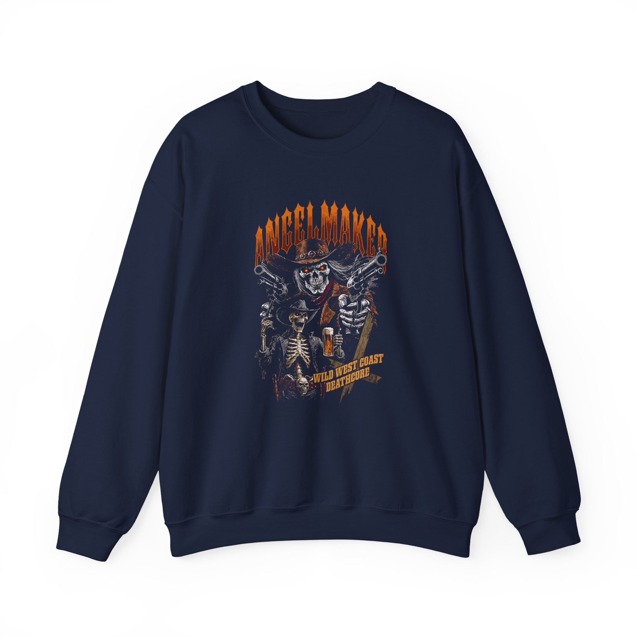 Angelmaker Wild West Coast Dye Unisex Heavy Blend™ Crewneck Sweatshirt - Image 5