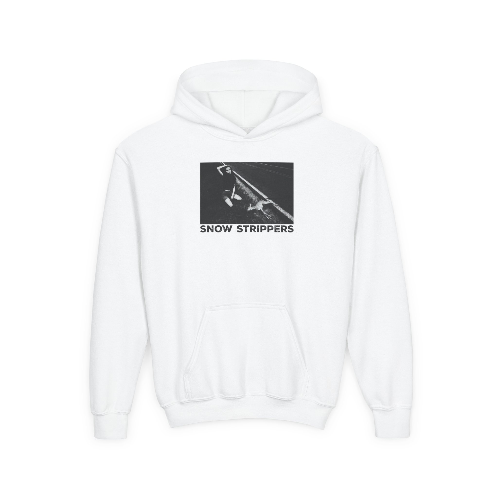 Youth Snow Strippers Heavy Blend Hooded Sweatshirt