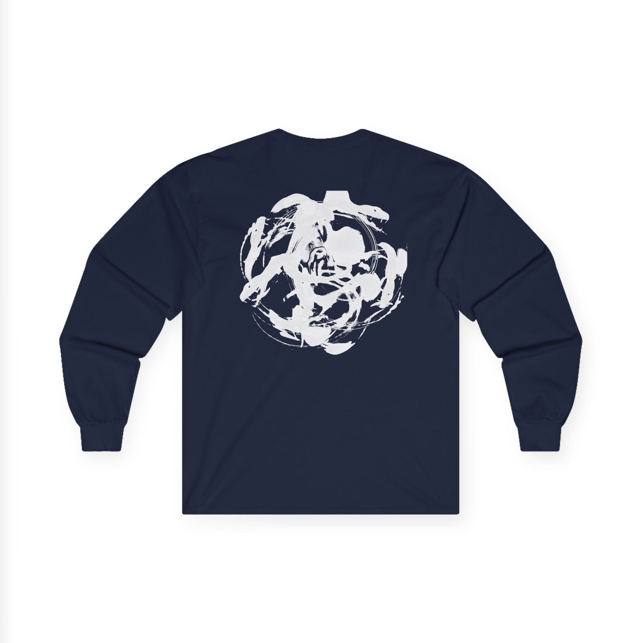 Meduza Serpente Circle Unisex Ultra Cotton Long Sleeve Tee - Image 10