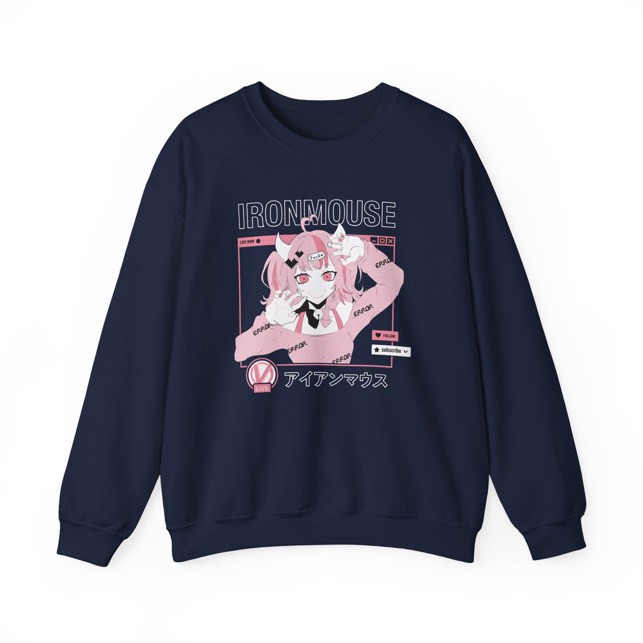 Ironmouse Live Unisex Heavy Blend™ Crewneck Sweatshirt - Image 7