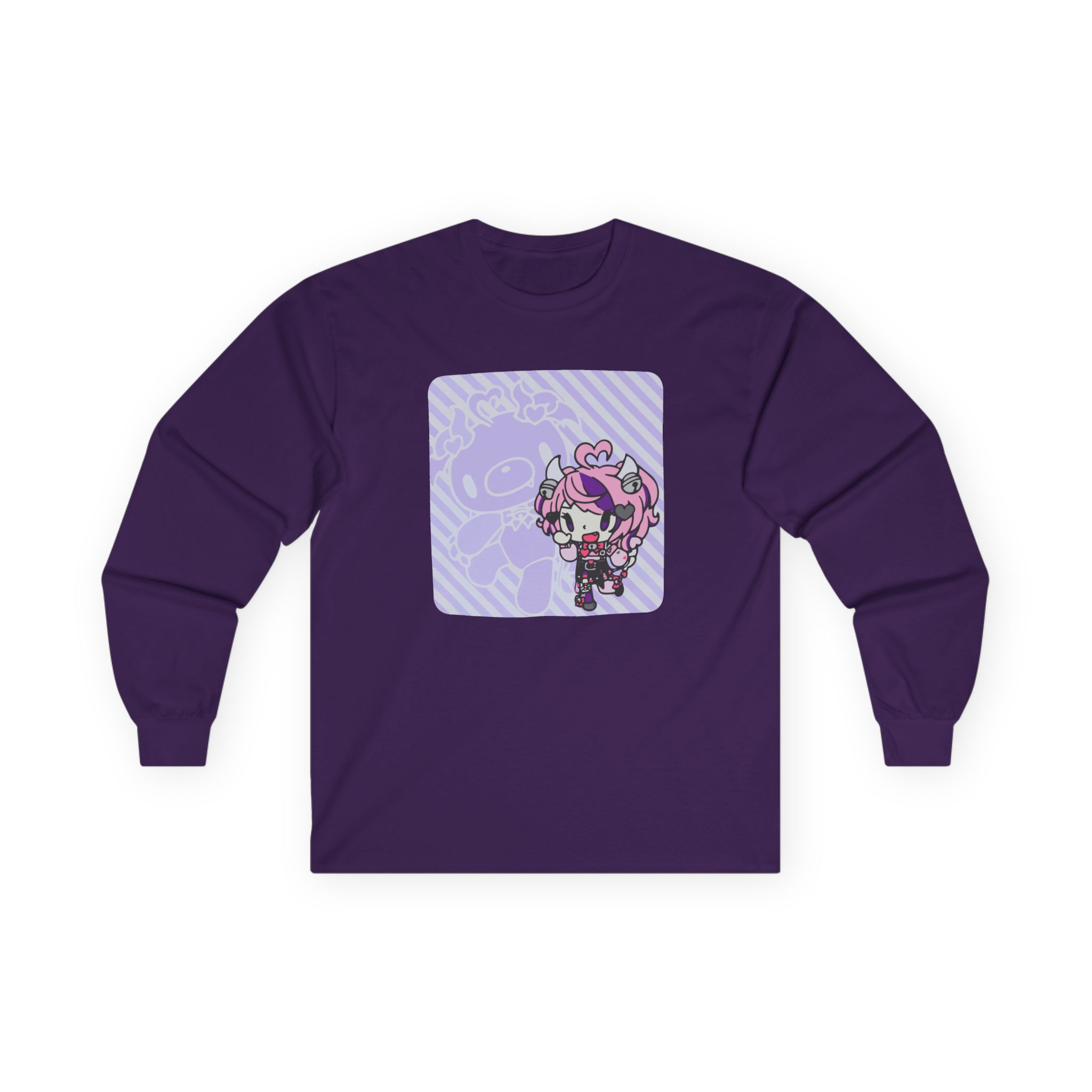 Ironmouse X Gloomy Bear Unisex Ultra Cotton Long Sleeve Tee - Image 11