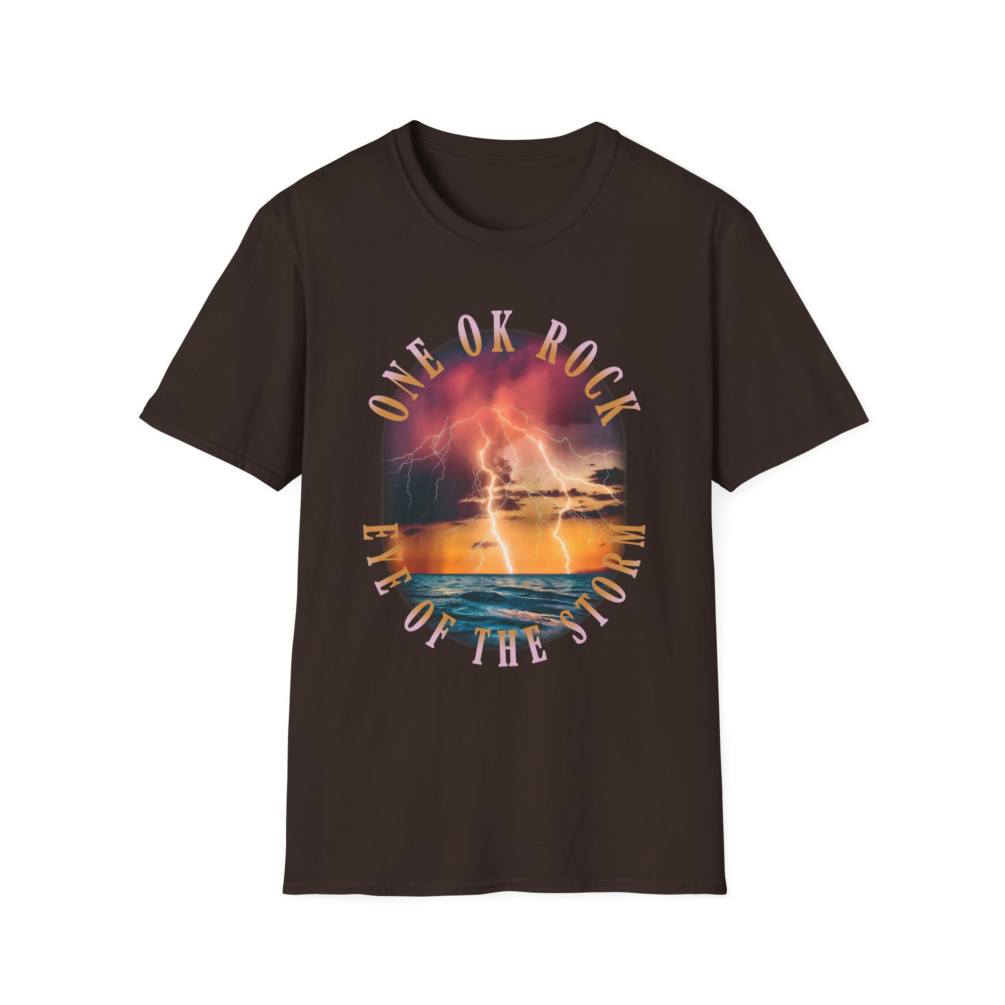 One Ok Rock Vintage Storm Unisex Softstyle T-shirt - Image 3