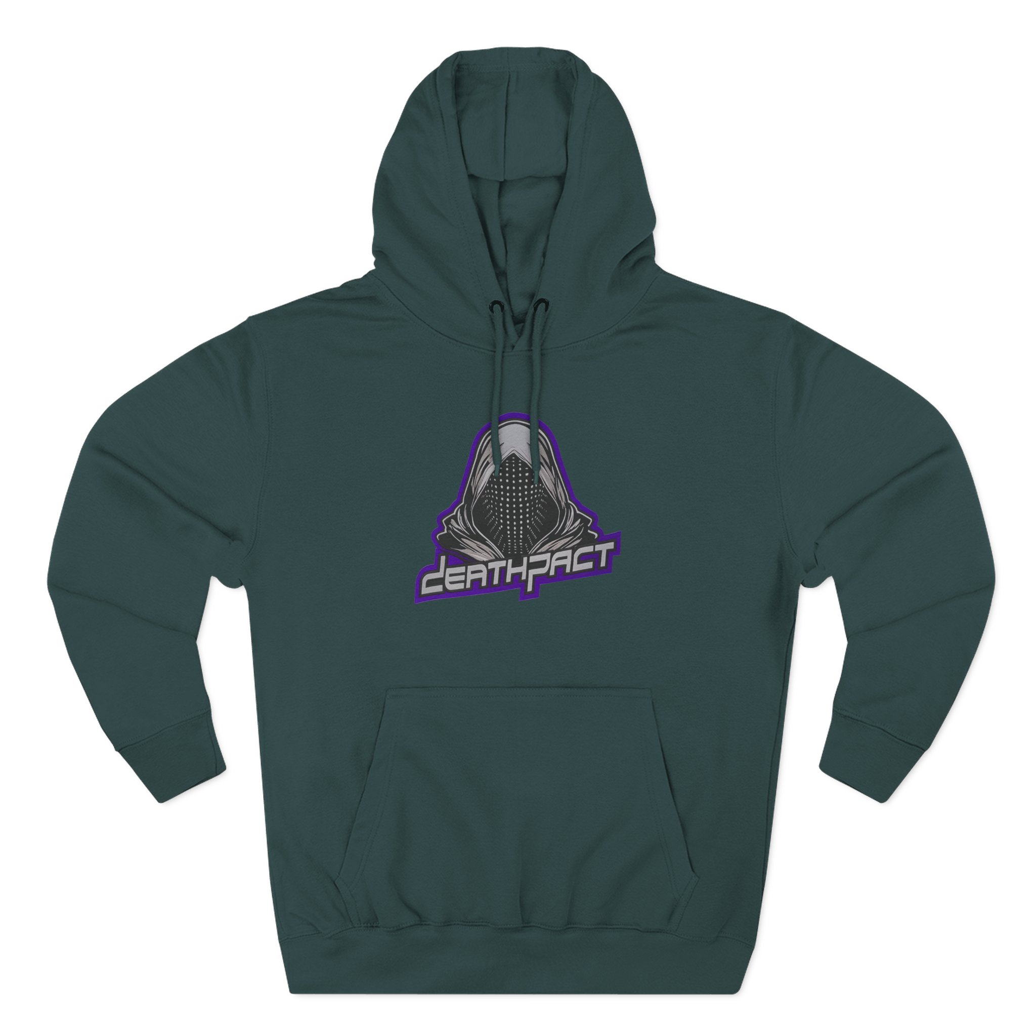Deathpact From Darkness xx Comes Light Three-Panel Fleece Hoodie - Image 3