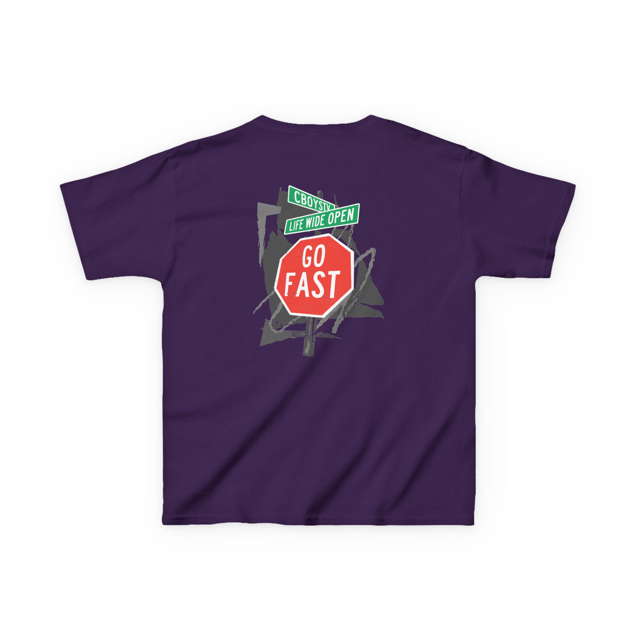 Kids Cboystv Street Sign Heavy Cotton™ Tee - Image 16