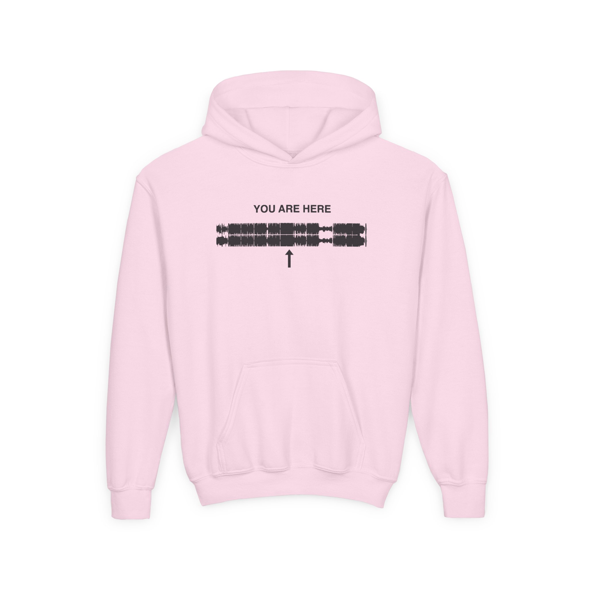 Caroline Polachek You Are Here Youth Heavy Blend Hooded Sweatshirt - Image 3