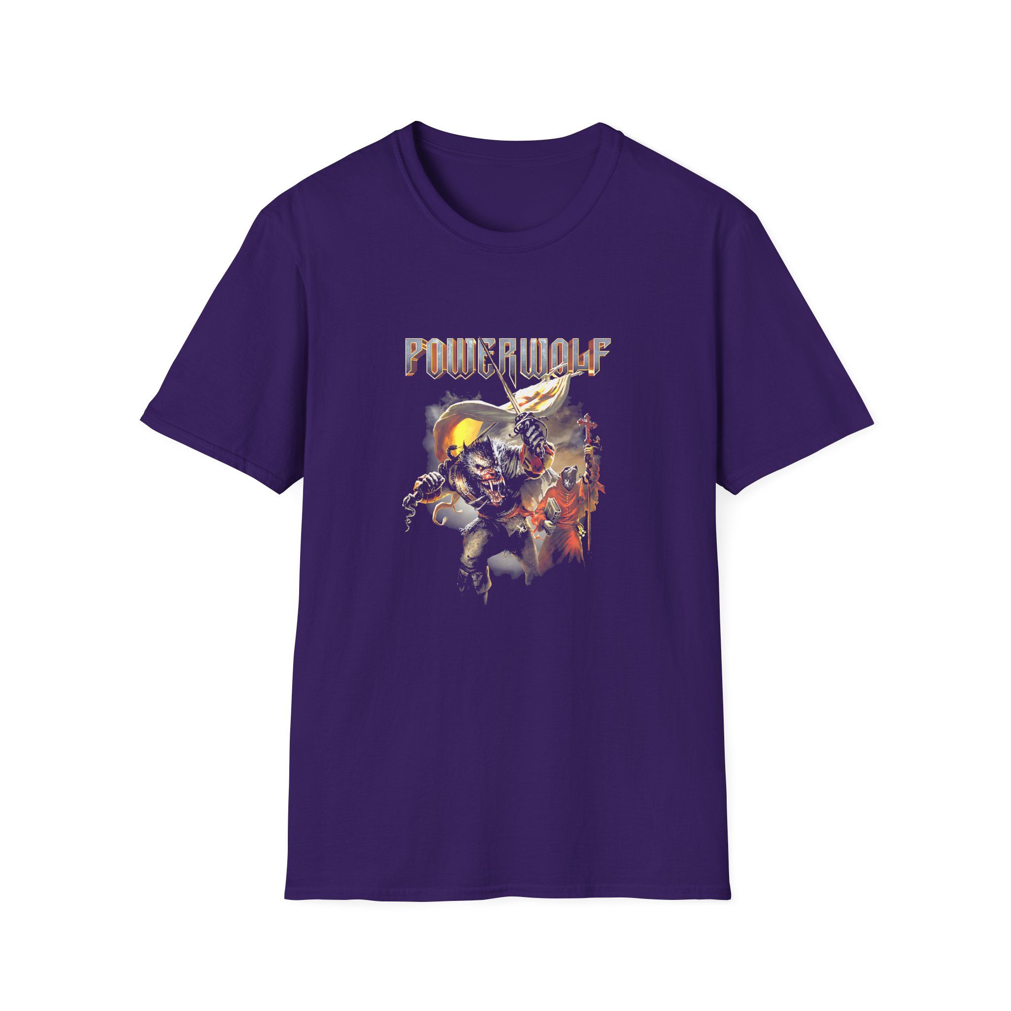 Powerwolf Sinners of the Seven Seas Unisex Softstyle T-Shirt - Image 9