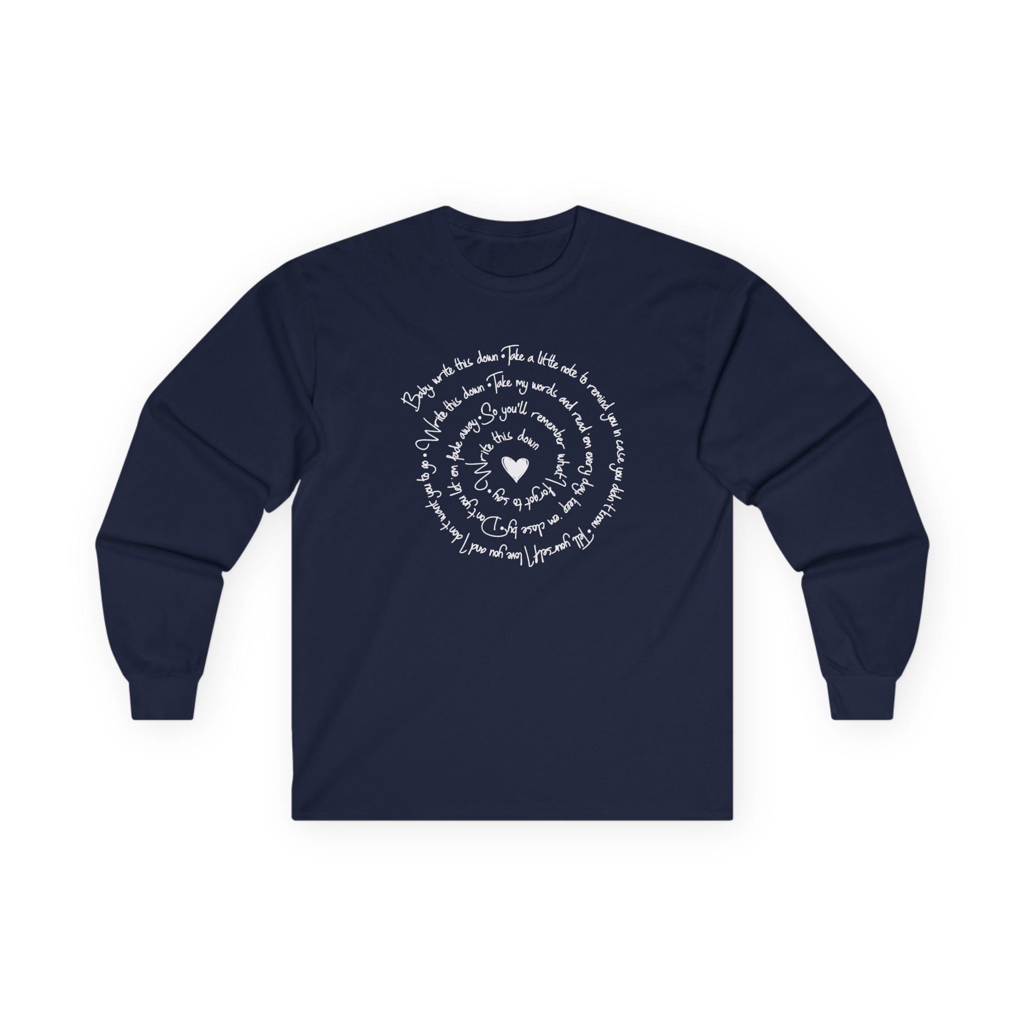 George Strait Wine Write This Down Unisex Ultra Cotton Long Sleeve Tee - Image 11
