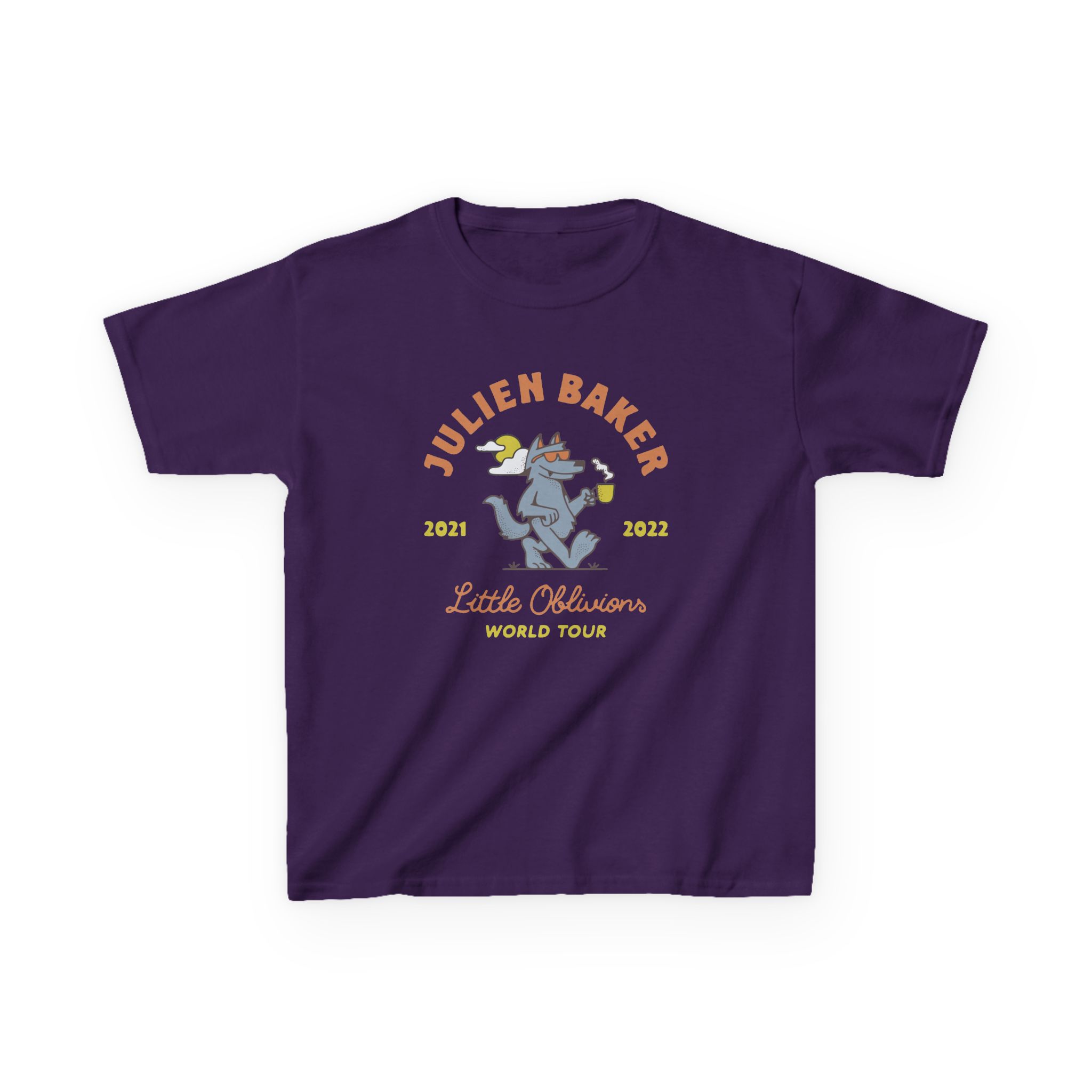 Julien Baker Little Oblivions World Tour Kids Heavy Cotton™ Tee - Image 13