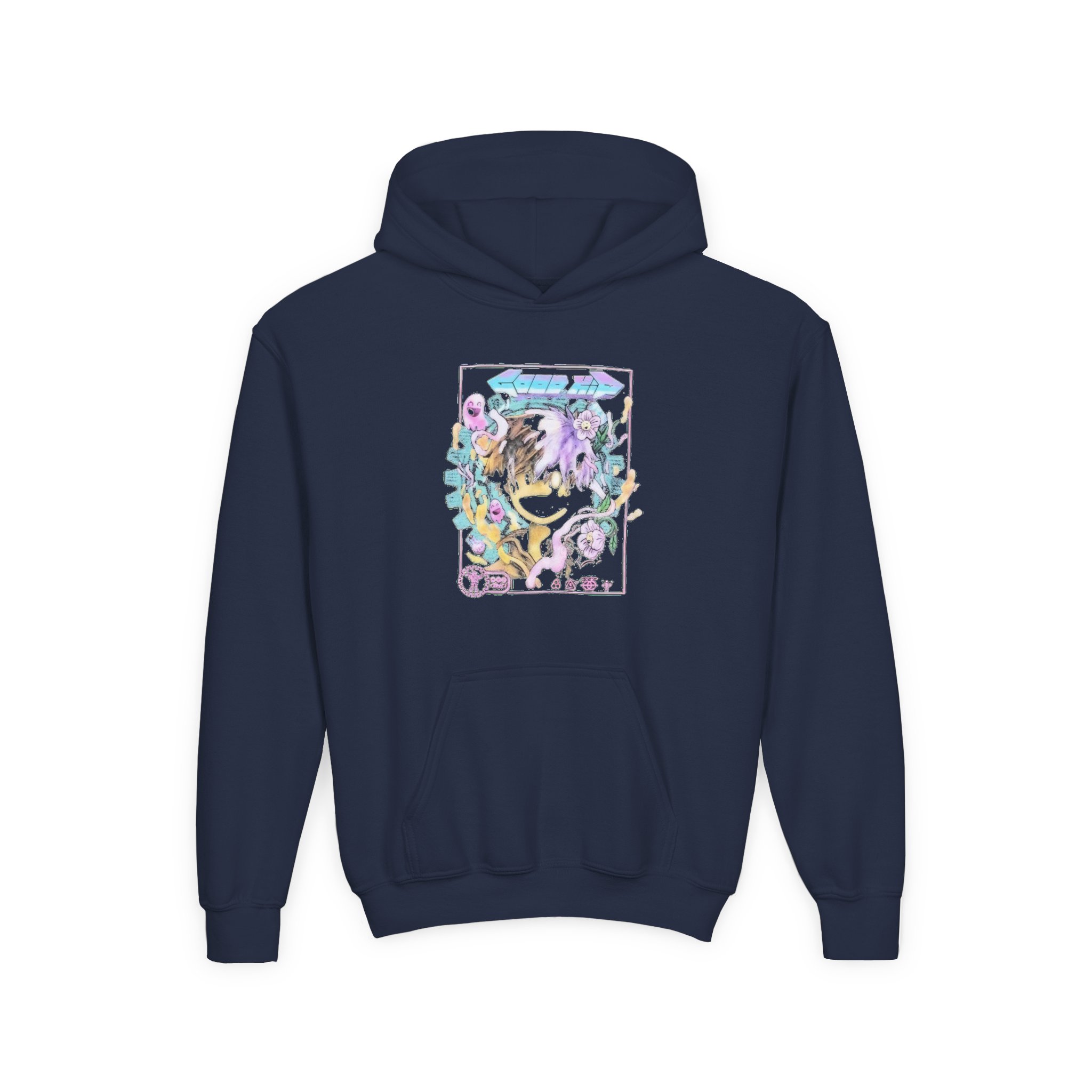 Good Kid Ep 4 Youth Heavy Blend Hooded Sweatshirt - Image 3