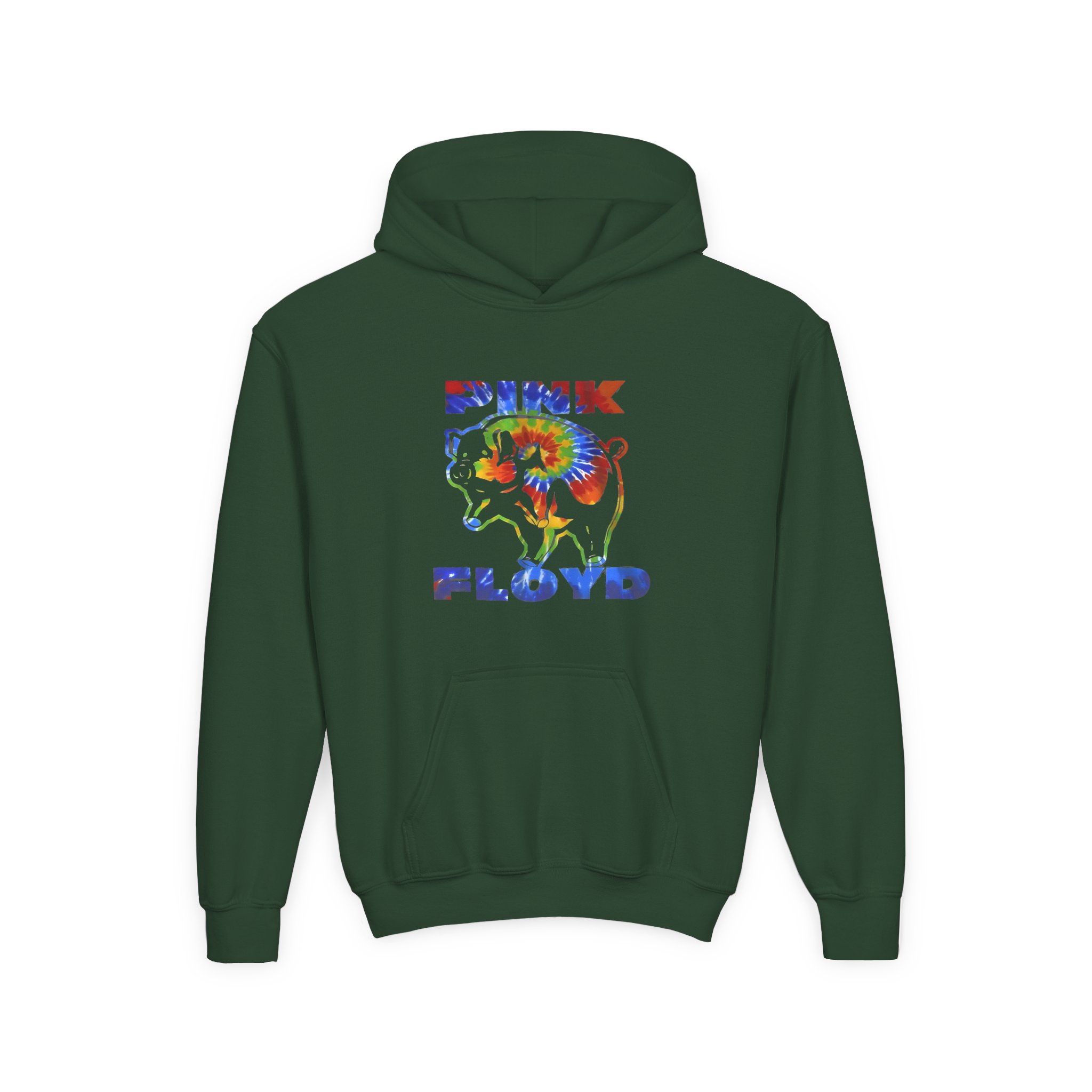 Pink Floyd Psychedelic Pig Youth Heavy Blend Hooded Sweatshirt - Image 3