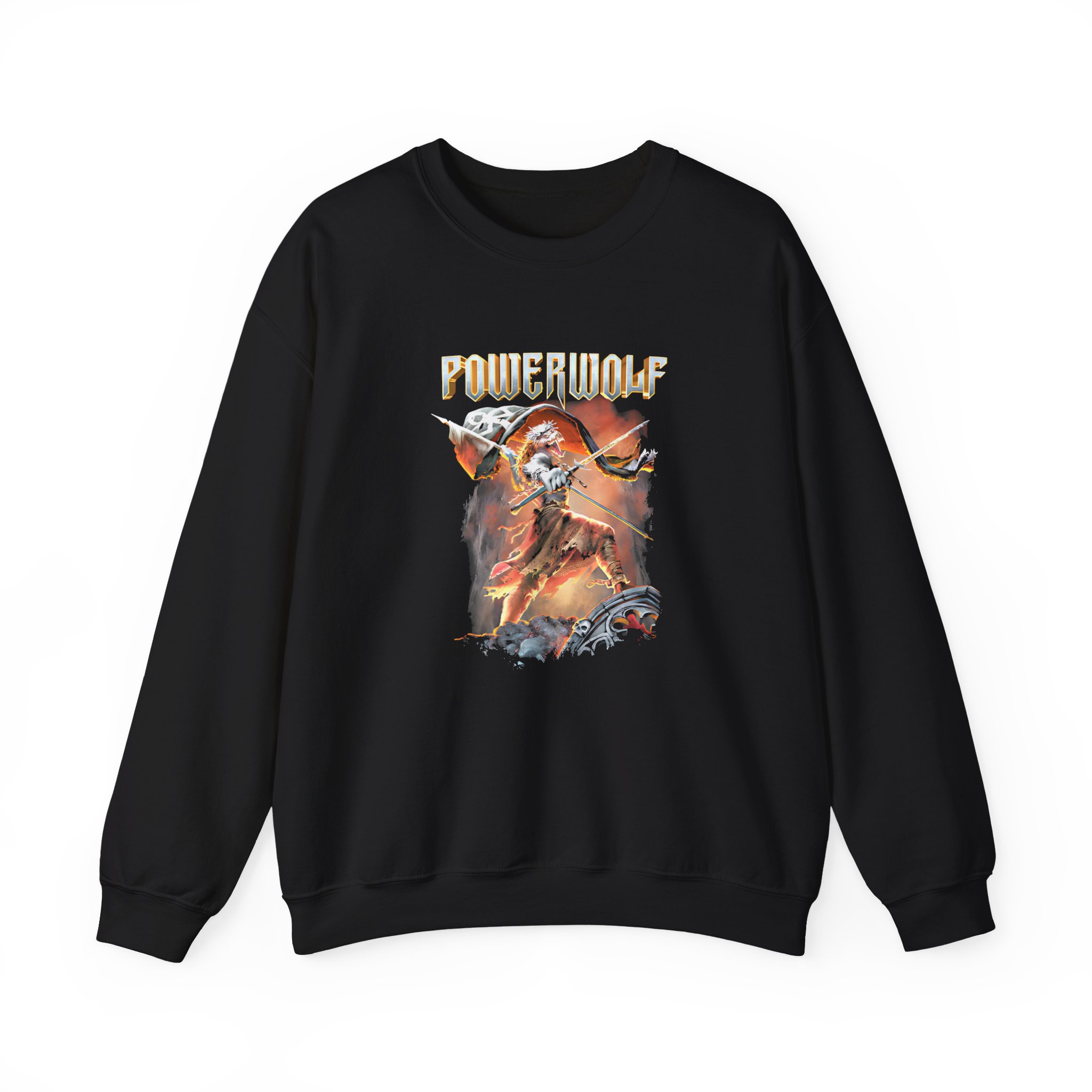 Powerwolf Wild for Life Unisex Heavy Blend™ Crewneck Sweatshirt