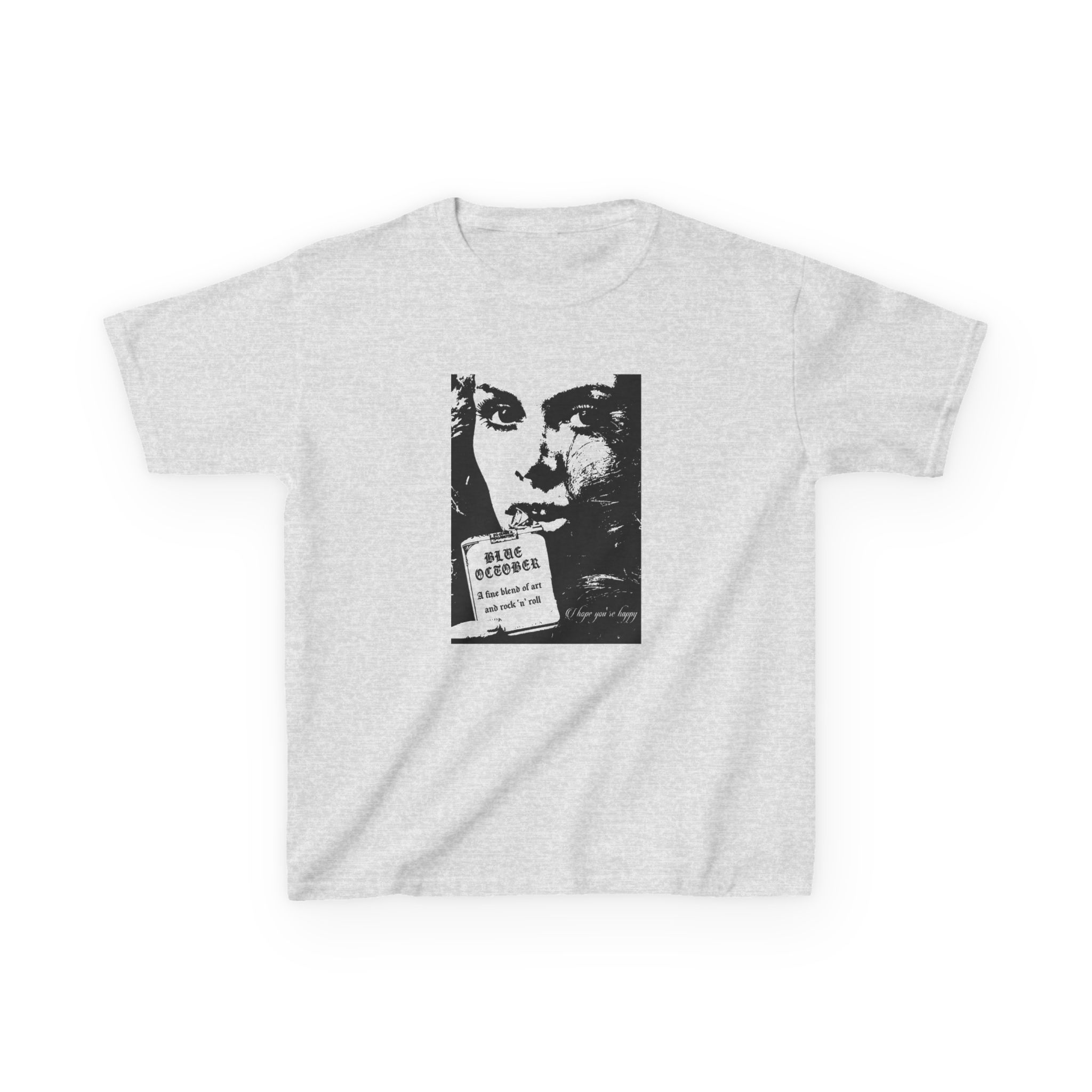 Blue October a Fine Blend Kids Heavy Cotton™ Tee - Image 5