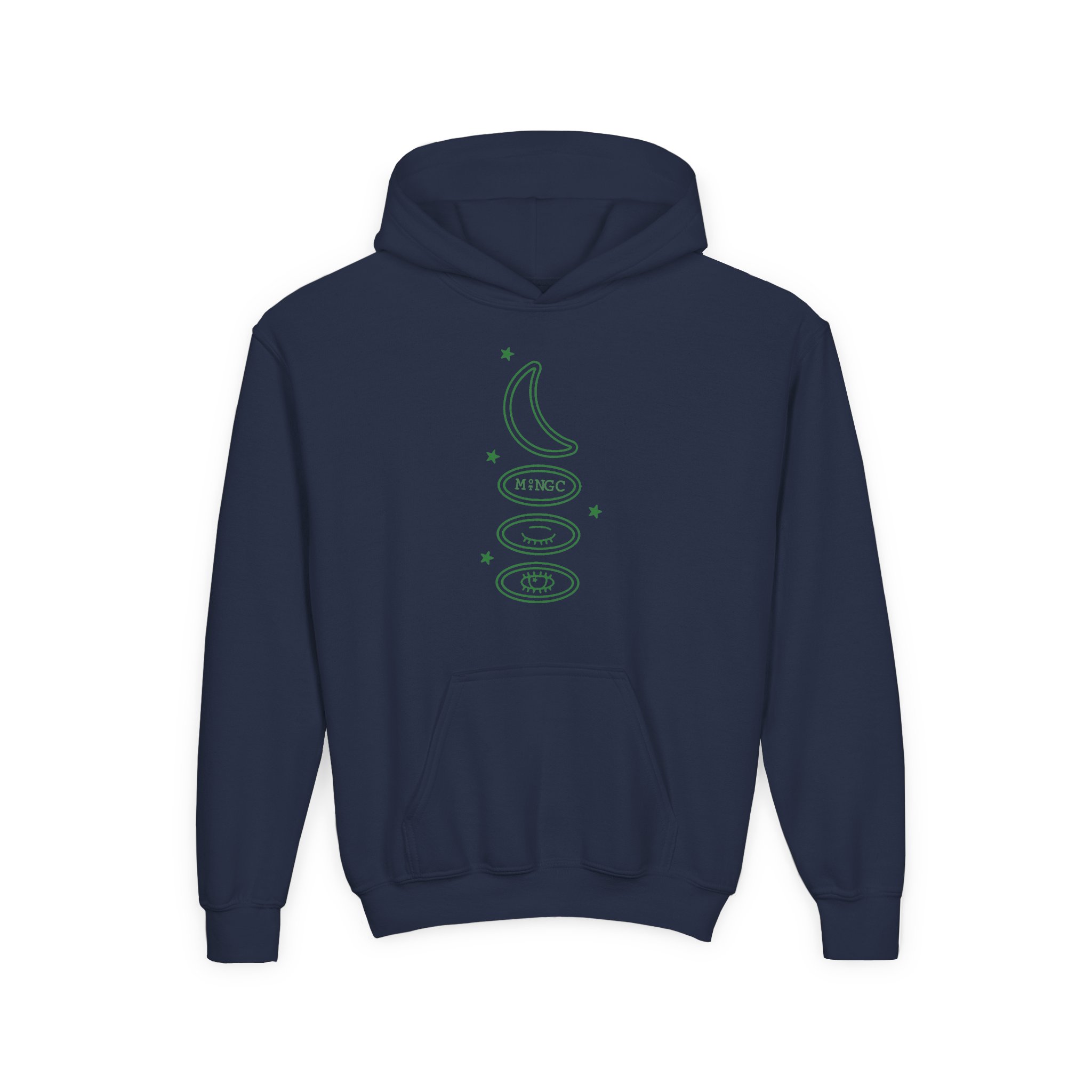 Dropout Middle of the Night Gardening Club Youth Heavy Blend Hooded Sweatshirt - Image 5