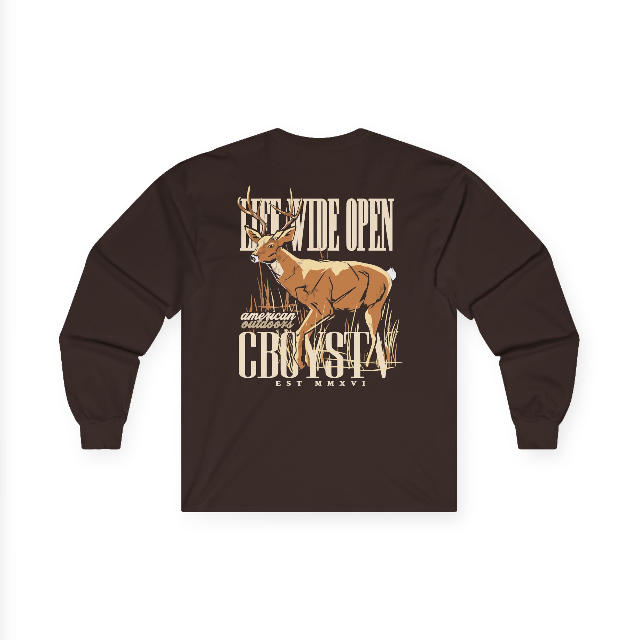 Cboystv Whitetail Unisex Ultra Cotton Long Sleeve Tee - Image 6