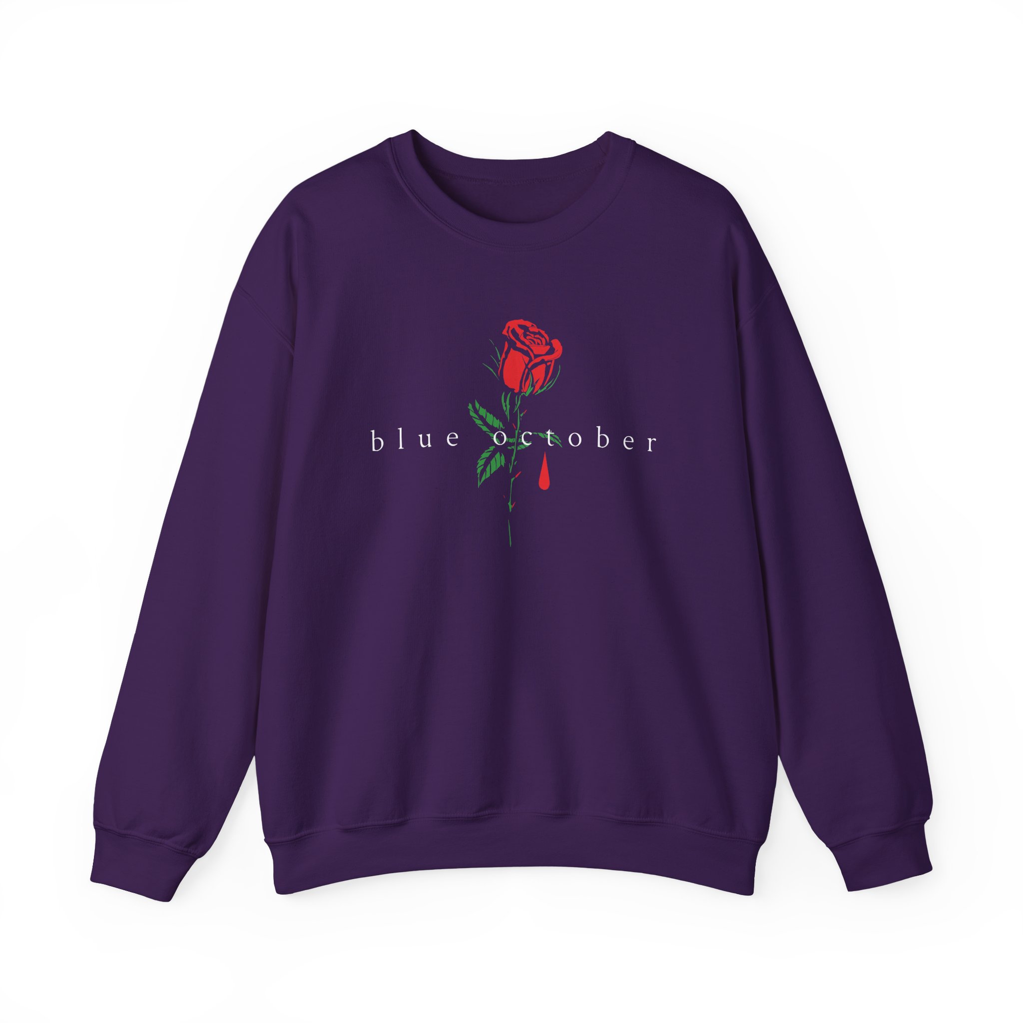 Blue October the Answers Unisex Heavy Blend™ Crewneck Sweatshirt - Image 7