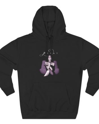 AG petal script Three-Panel Fleece Hoodie