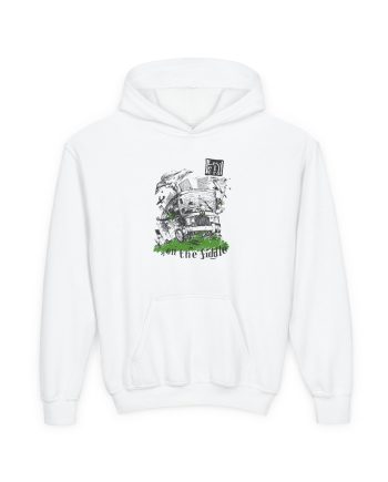 Levellers on the Fiddle Youth Heavy Blend Hooded Sweatshirt