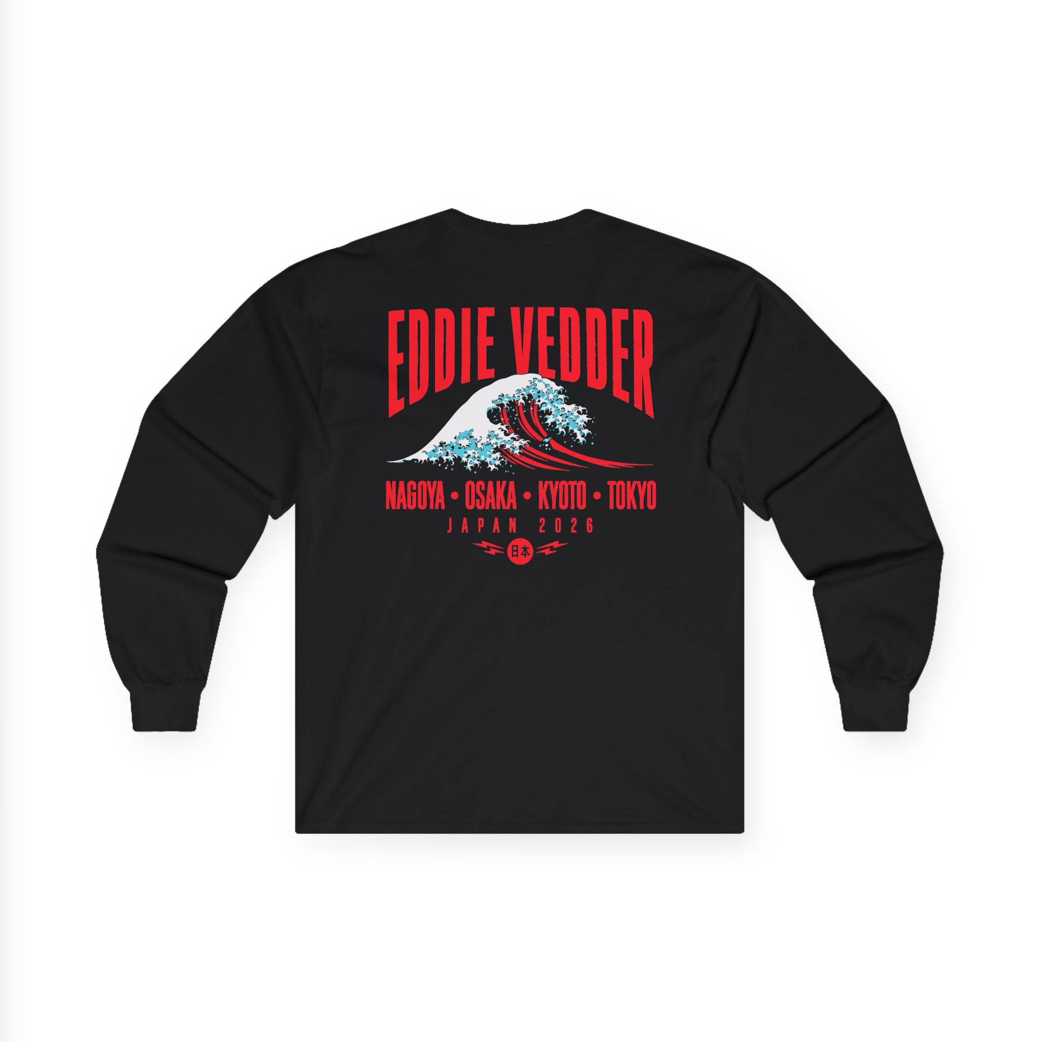 Eddie Vedder 2026 tour Unisex Ultra Cotton Long Sleeve Tee - Image 2