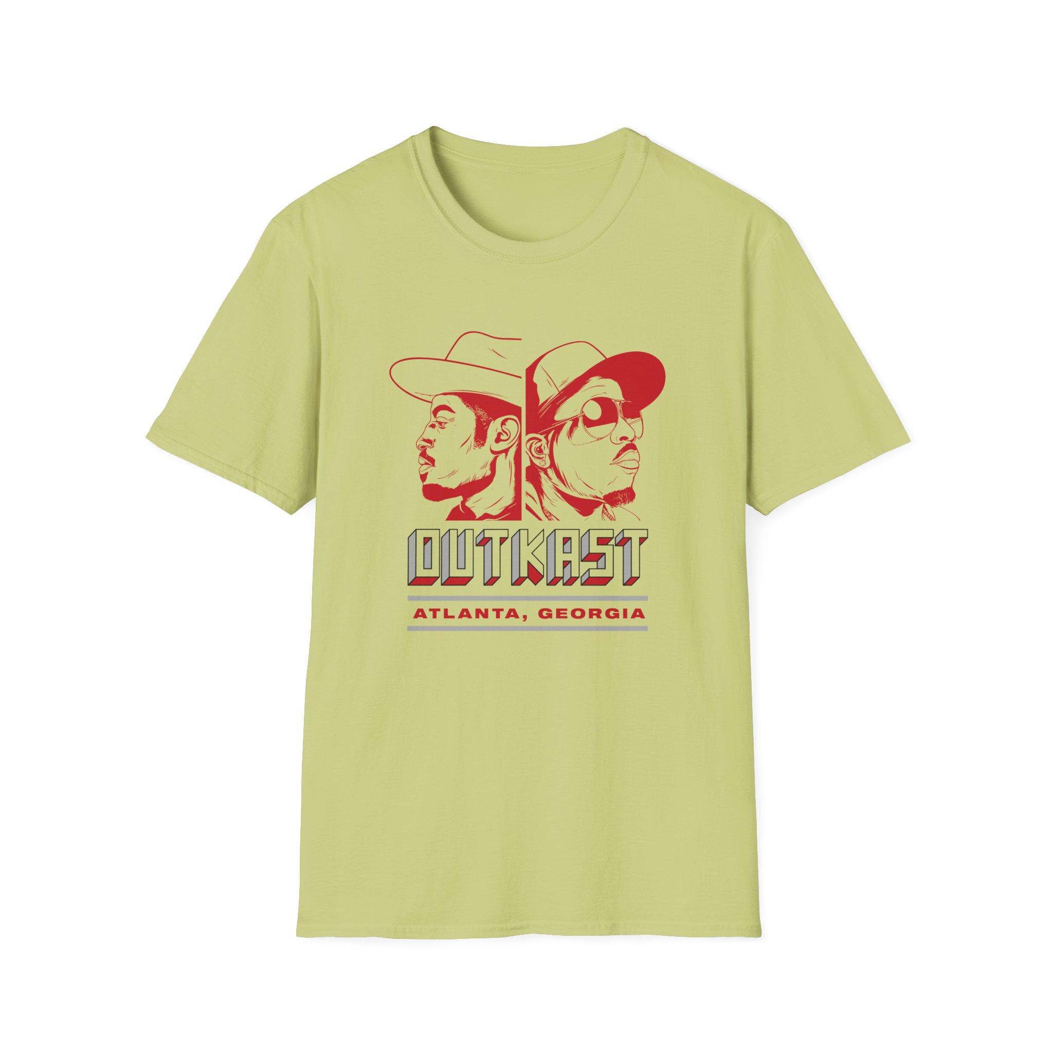 Outkast Outkast Atl Unisex Softstyle T-Shirt - Image 13
