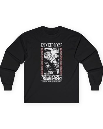 Knocked Loose Atop Your Throne Unisex Ultra Cotton Long Sleeve Tee