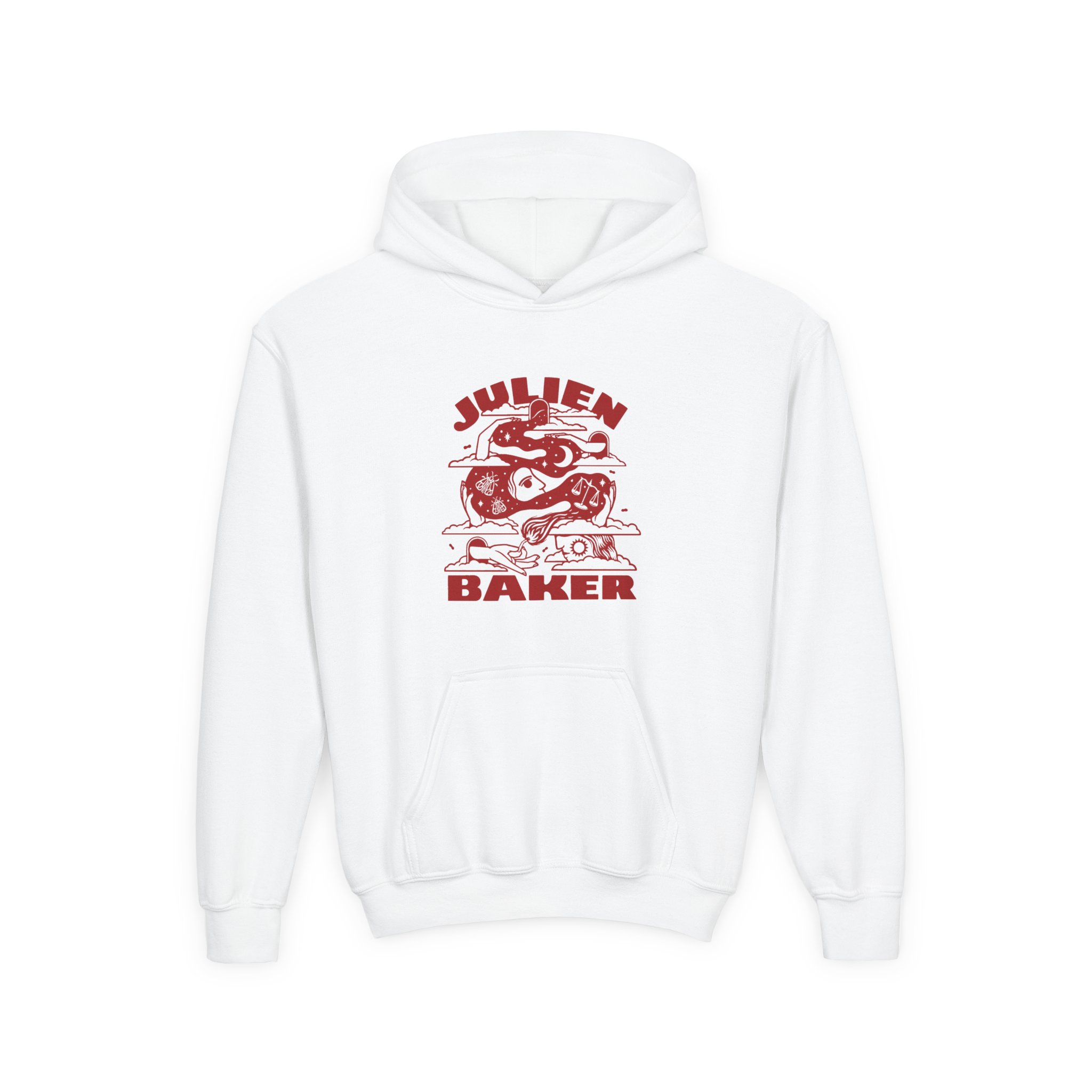 Julien Baker Cloudhead Youth Heavy Blend Hooded Sweatshirt