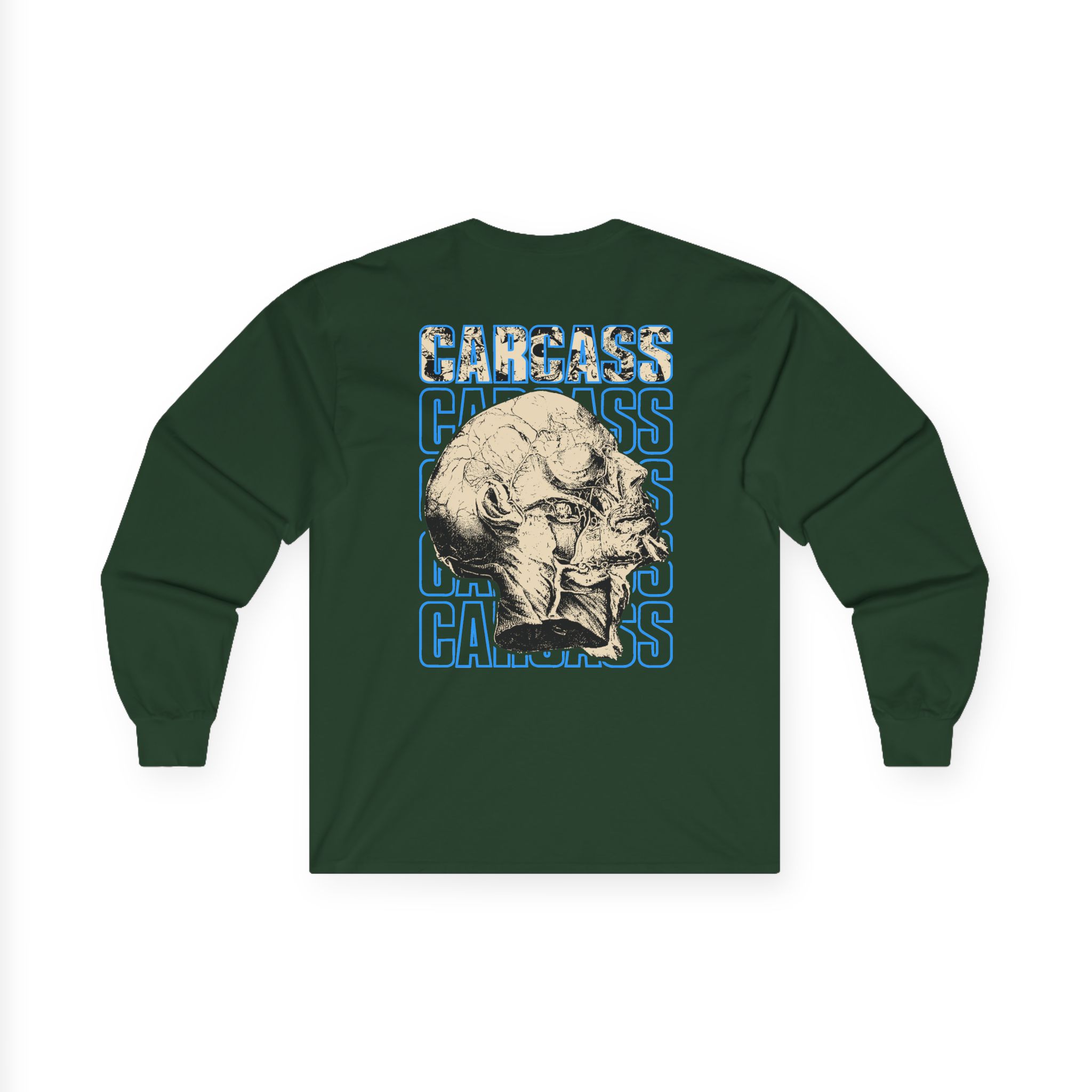 Carcass Head & Tools Unisex Ultra Cotton Long Sleeve Tee - Image 6