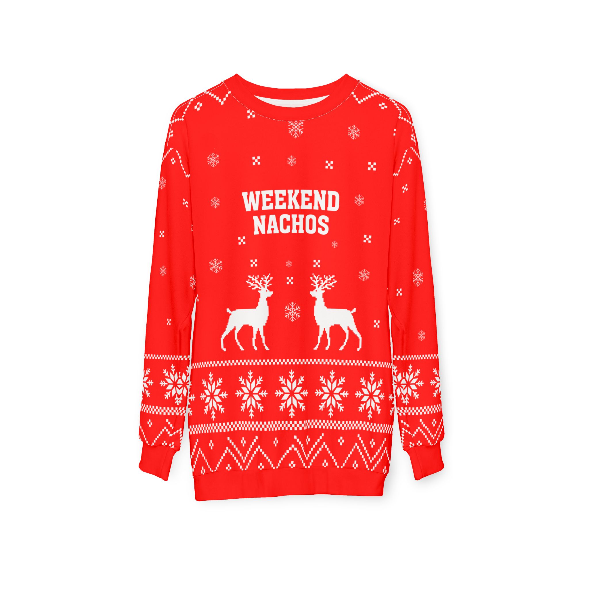 Weekend Nachos Unisex Sweatshirt (AOP) - Image 6