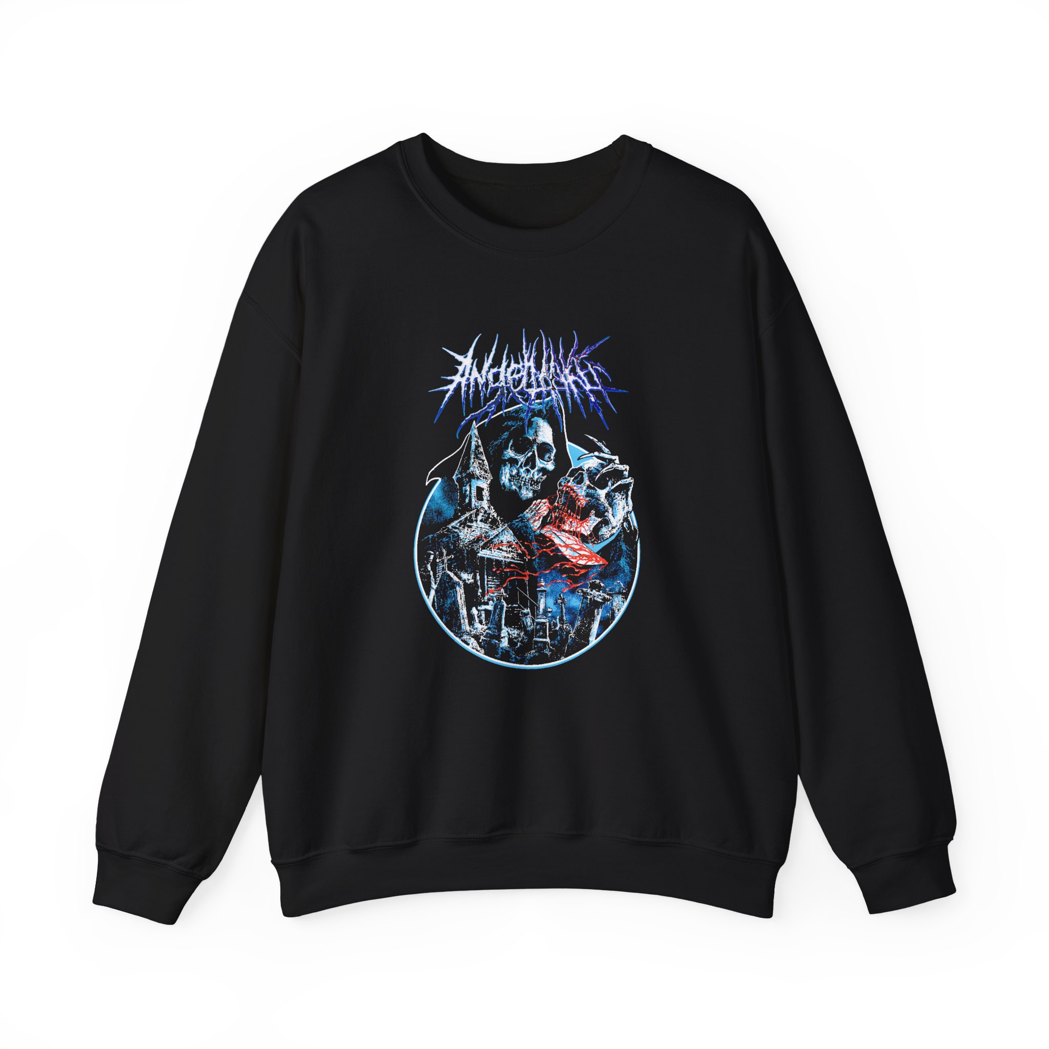 Angelmaker Angel Of Death Unisex Heavy Blend™ Crewneck Sweatshirt