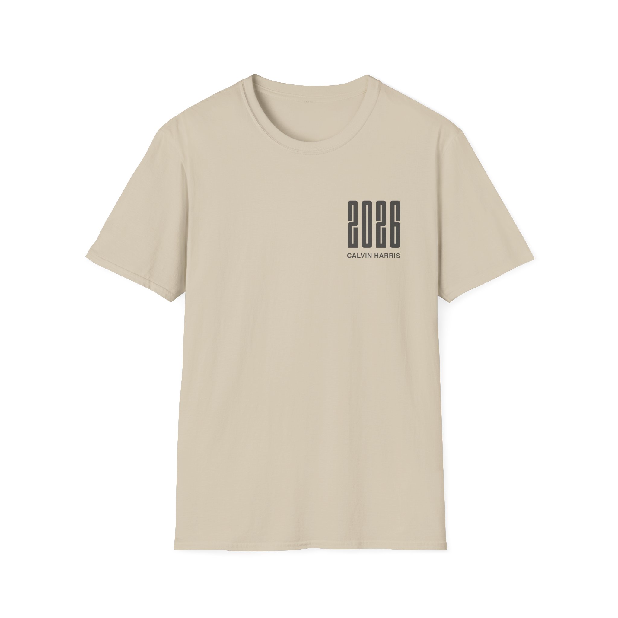 Calvin Harris Malahide Castle Tour Unisex Softstyle T-Shirt