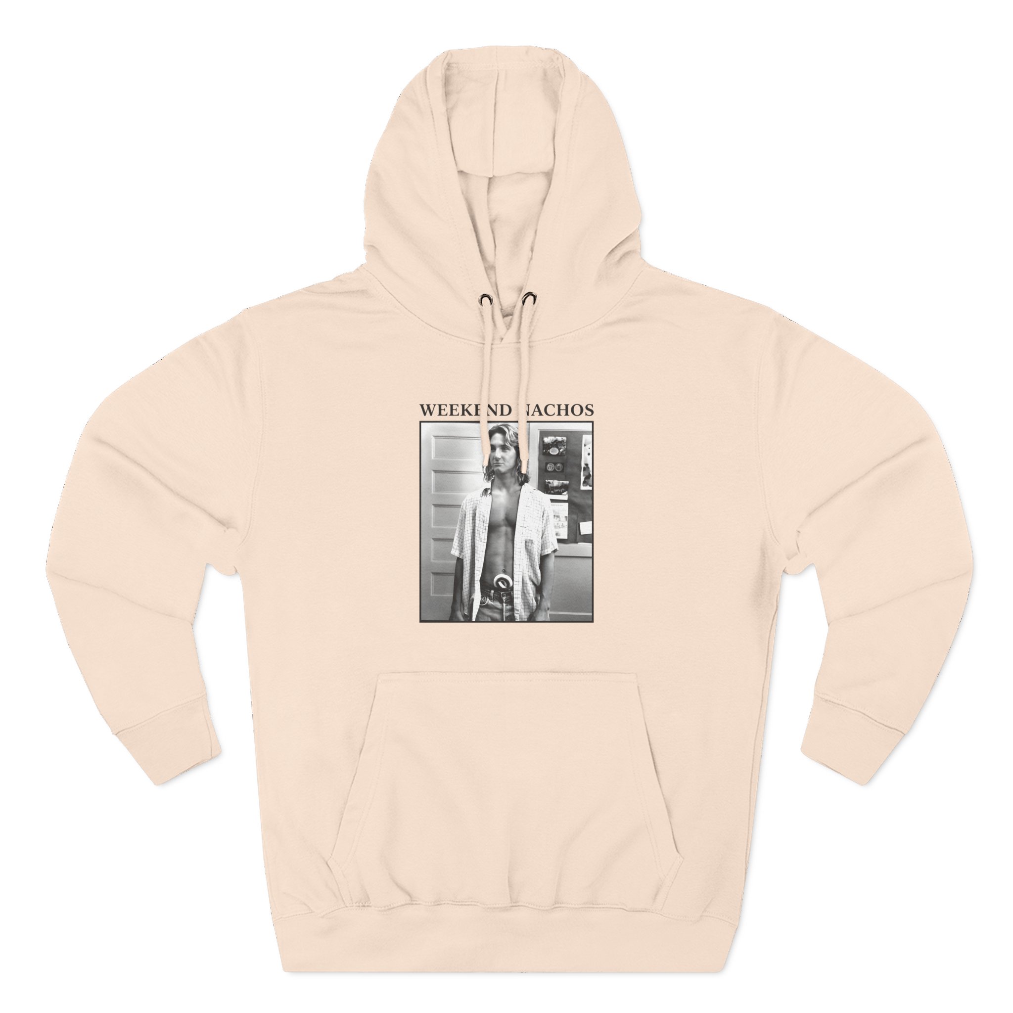 Weekend Nachos Three-Panel Fleece Hoodie - Image 7
