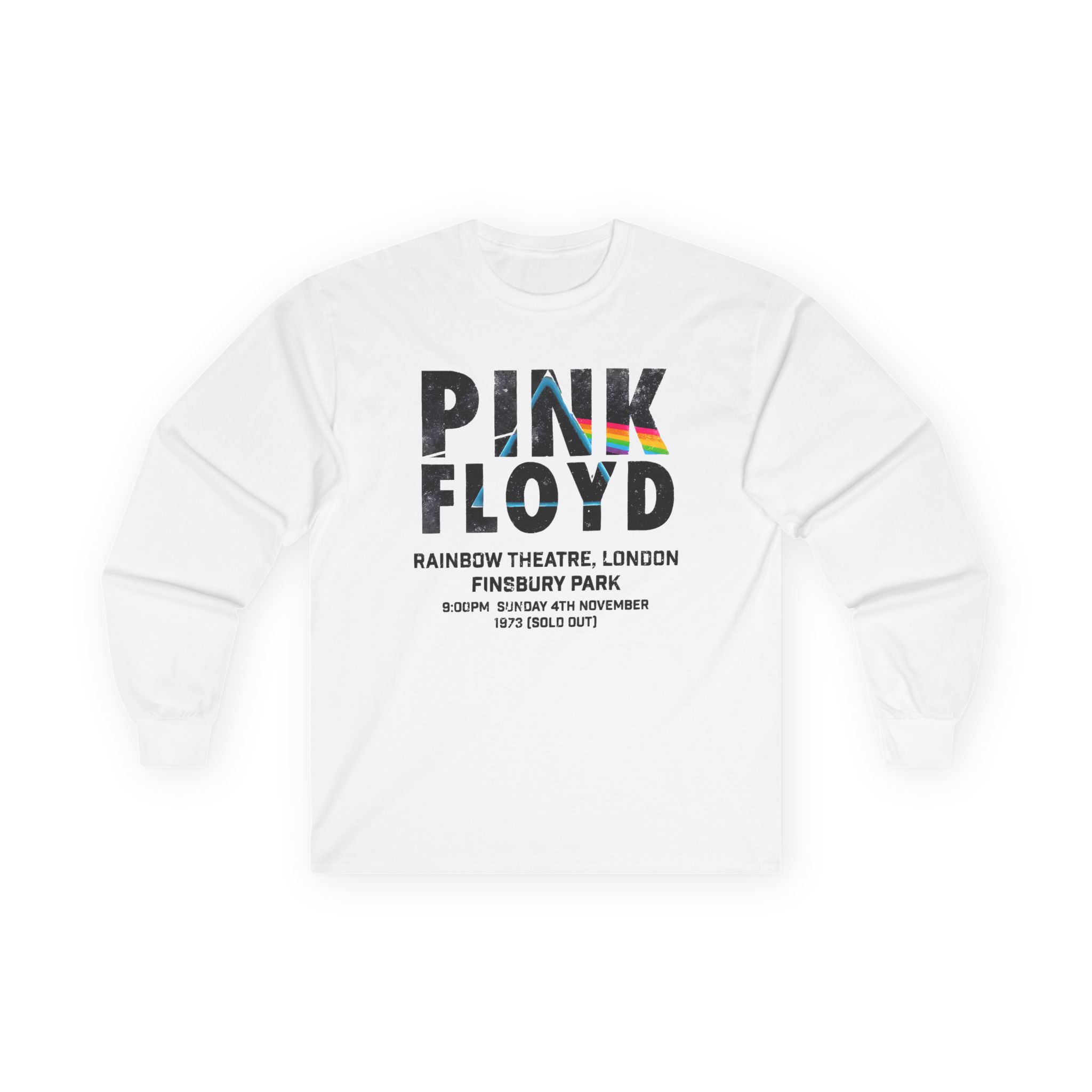 Pink Floyd Rainbow Unisex Ultra Cotton Long Sleeve Tee