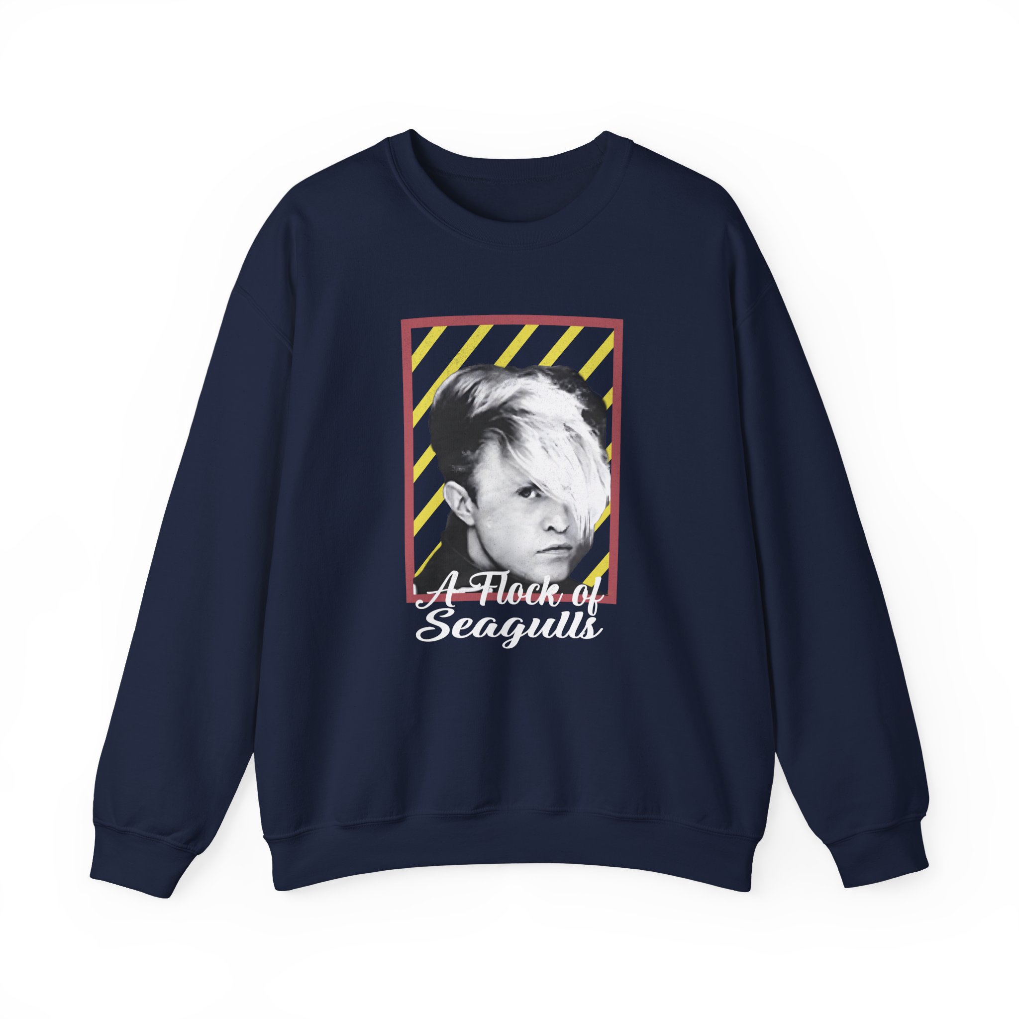 A Flock of Seagulls Neon Unisex Heavy Blend™ Crewneck Sweatshirt - Image 13