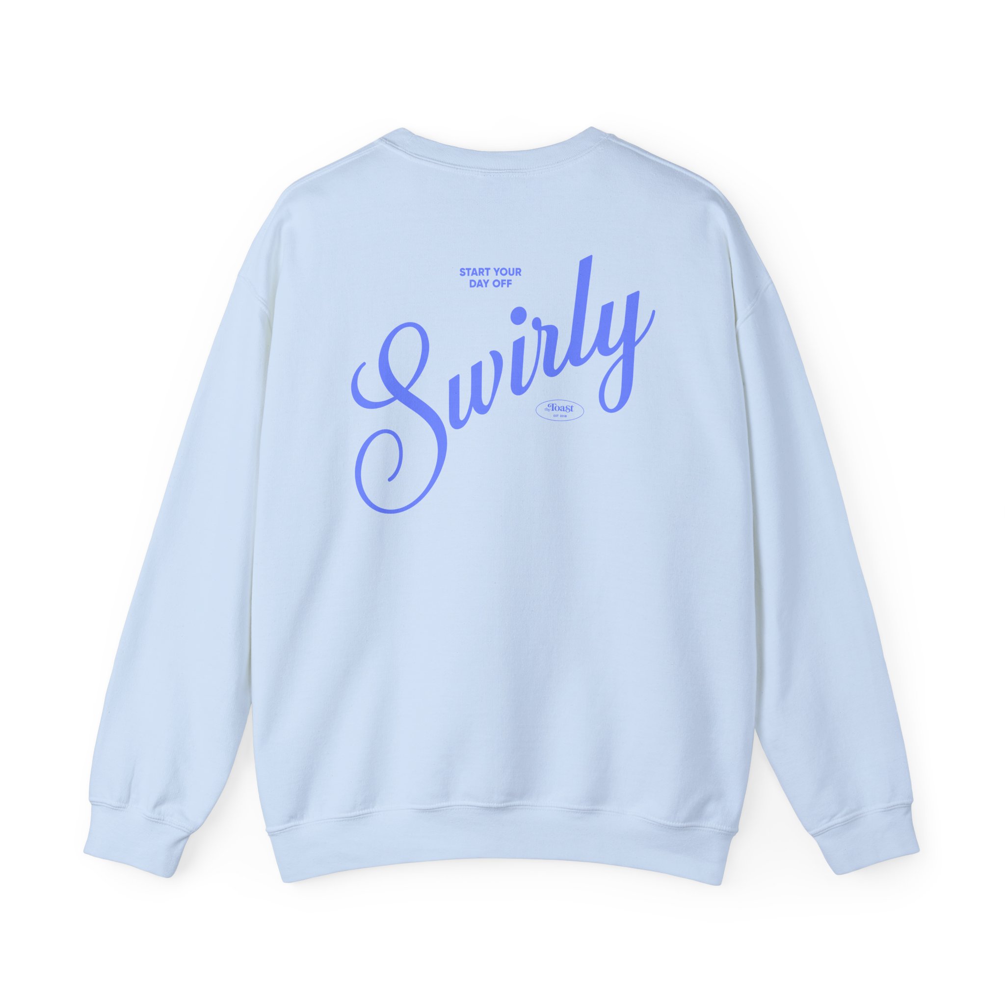 The Toast Swirly Unisex Heavy Blend™ Crewneck Sweatshirt - Image 12
