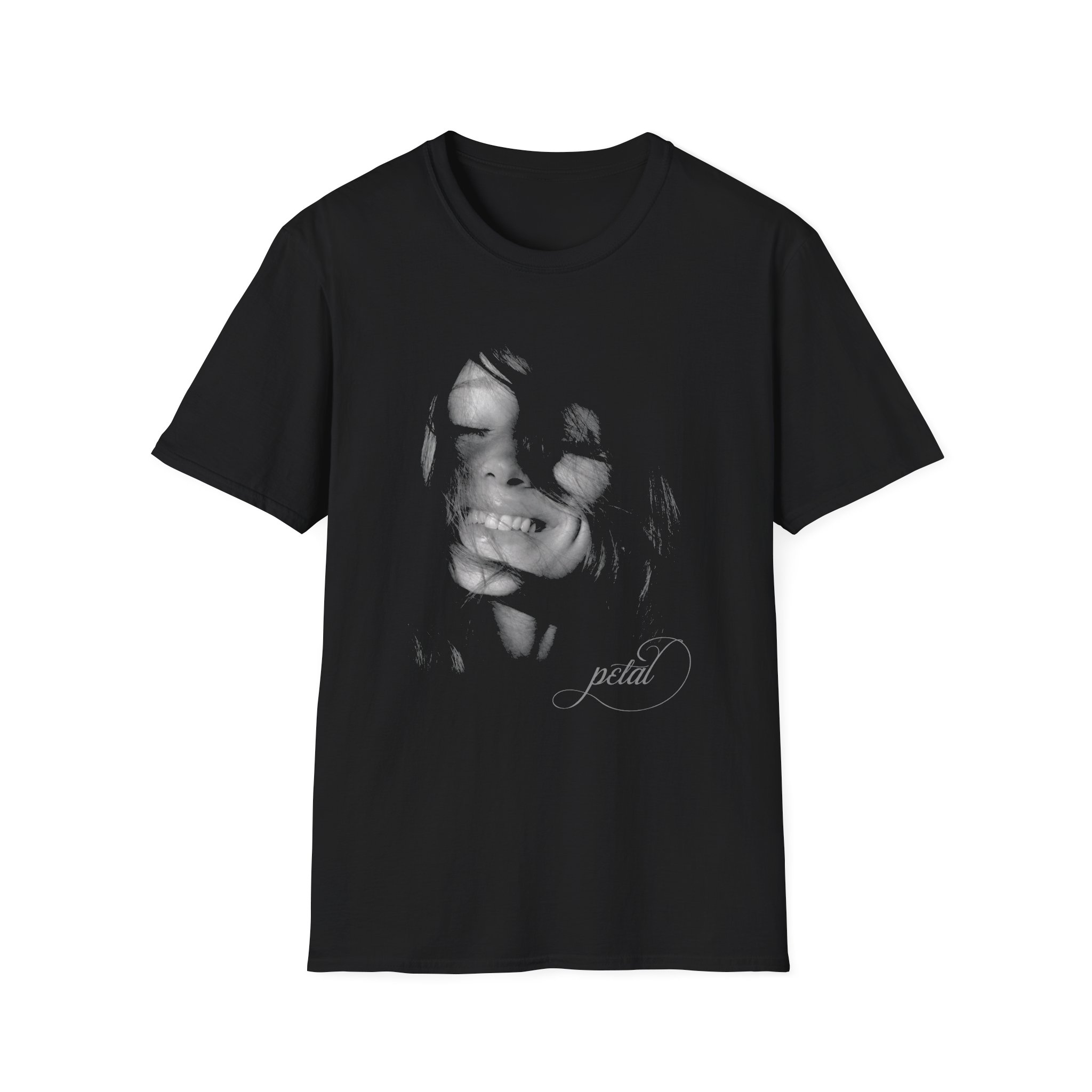 AG Petal Portrait Unisex Softstyle T-Shirt
