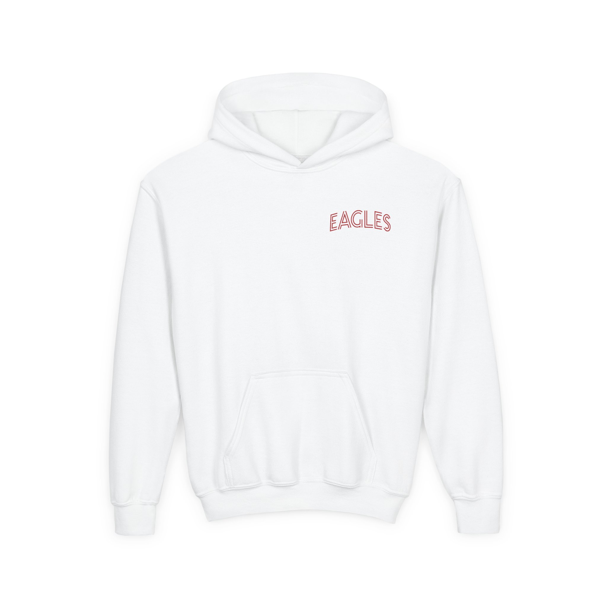 Youth The Eagles Wings Heavy Blend Hooded Sweatshirt