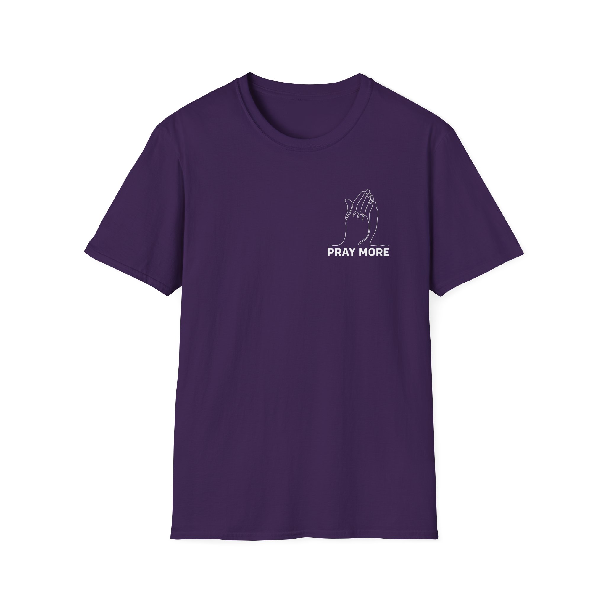 Roman Atwood Pray More Unisex Softstyle T-Shirt - Image 19
