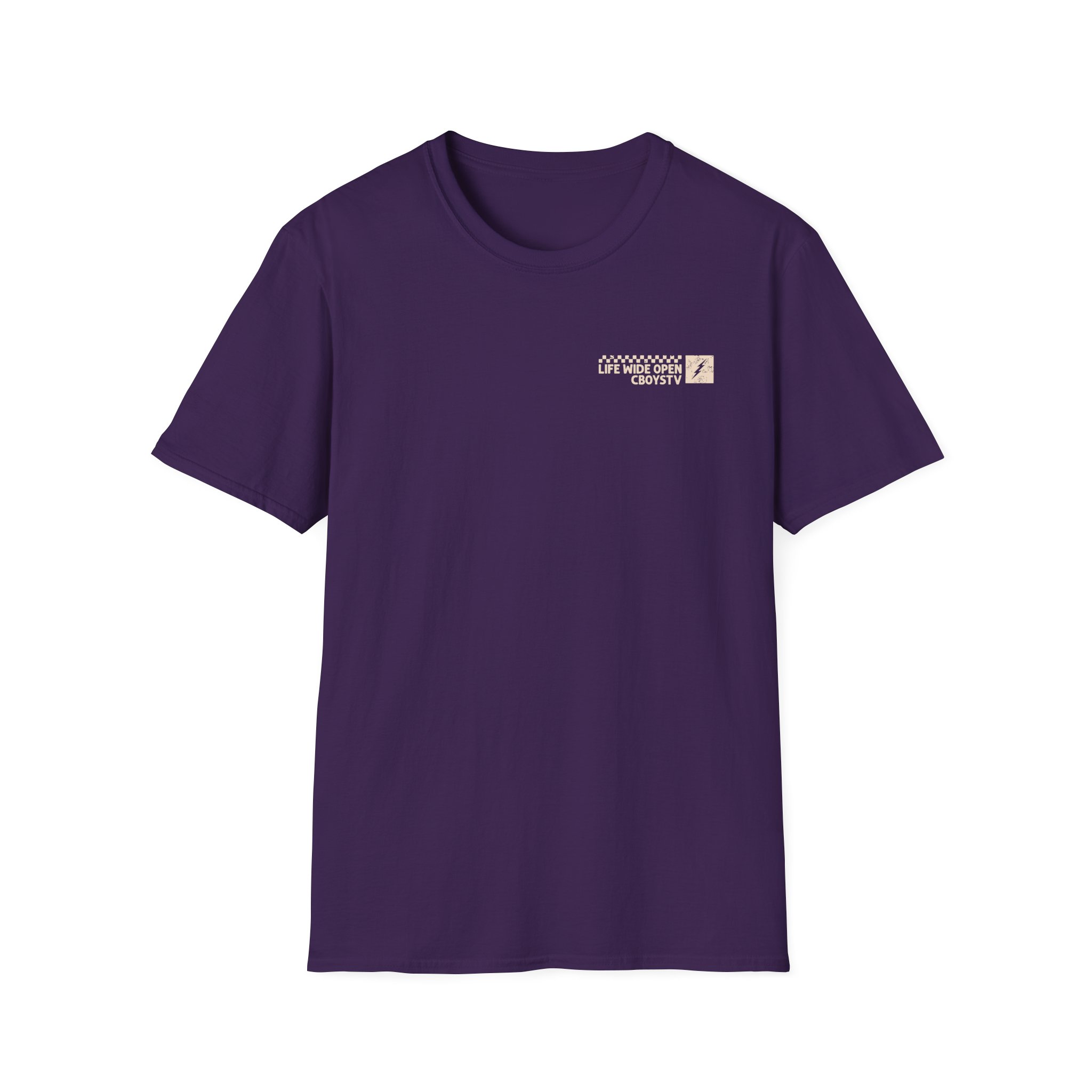 Cboystv Checkered Tournament Unisex Softstyle T-Shirt - Image 23