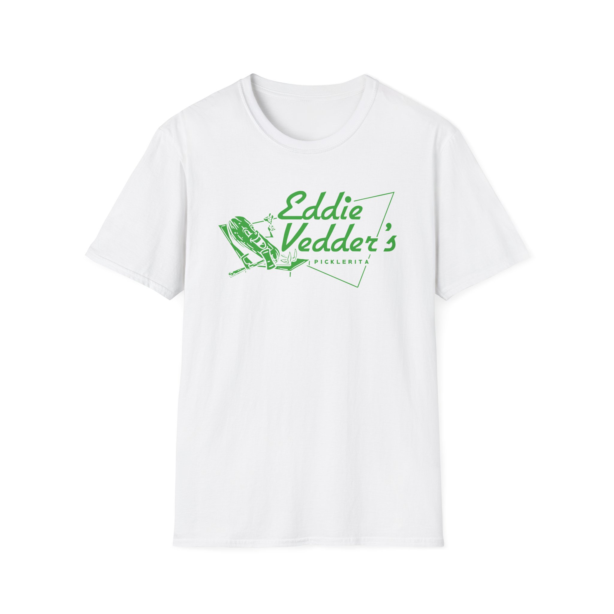 Eddie Vedder Picklerita Unisex Softstyle T-Shirt - Image 3