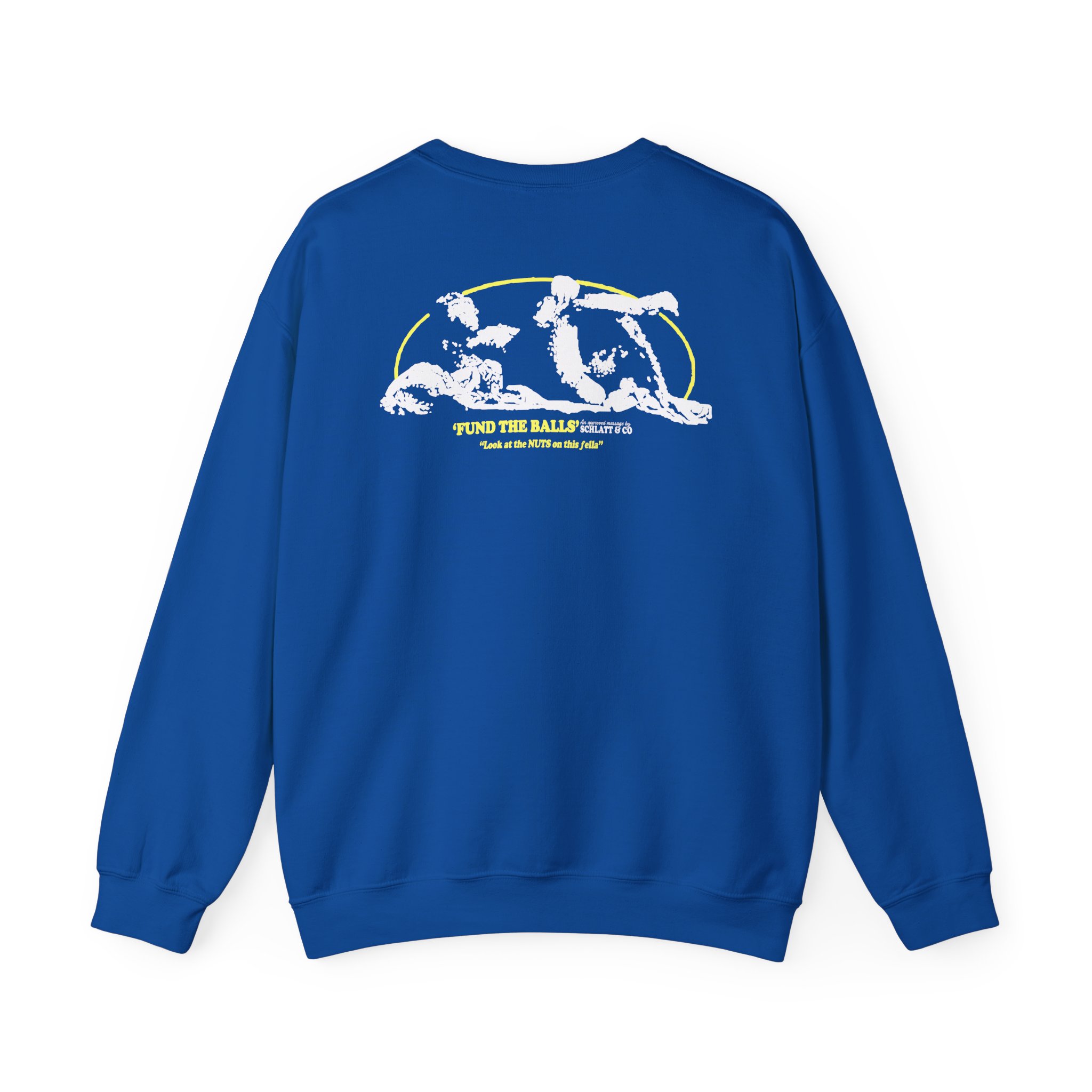 Jschlatt Thunder Balls Fun The Balls Unisex Heavy Blend™ Crewneck Sweatshirt - Image 10